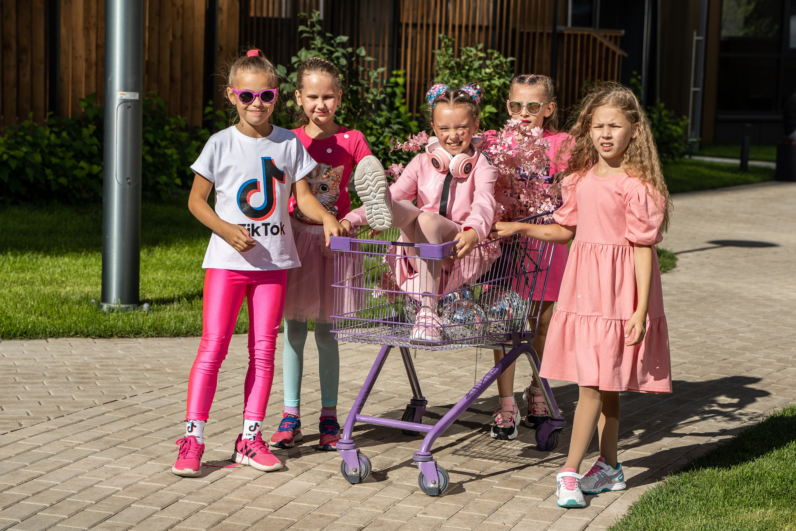 Милана, день рождения в стиле Tik Tok. Фотограф Татьяна Мамонтова