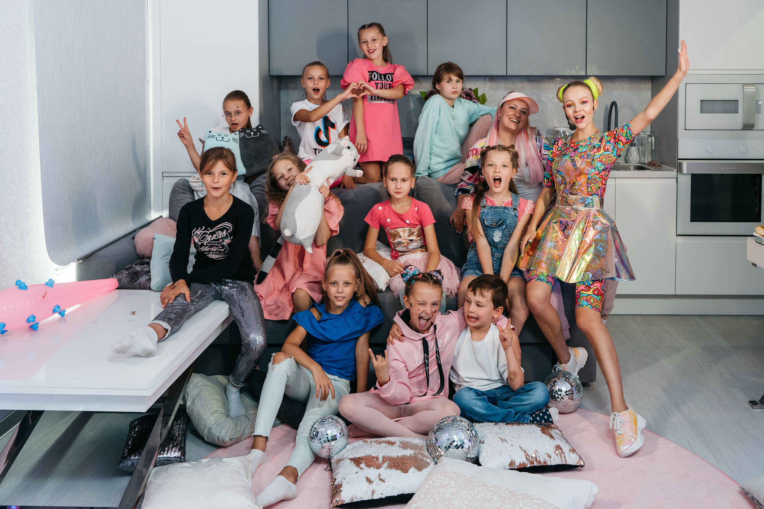 Милана, день рождения в стиле Tik Tok. Фотограф Татьяна Мамонтова