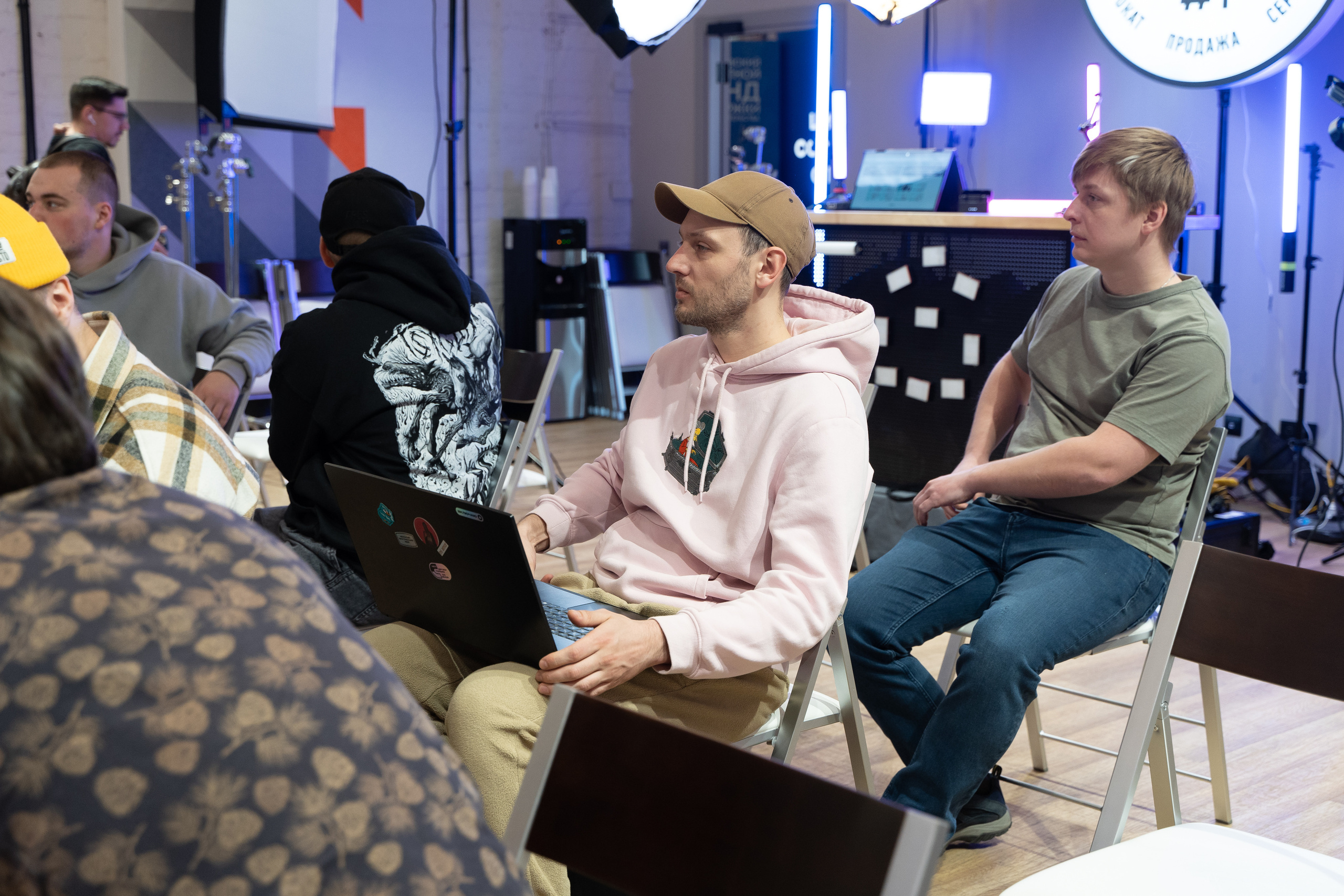 Творческая встреча видеографов, цель — поделиться опытом. Фотограф Татьяна Мамонтова