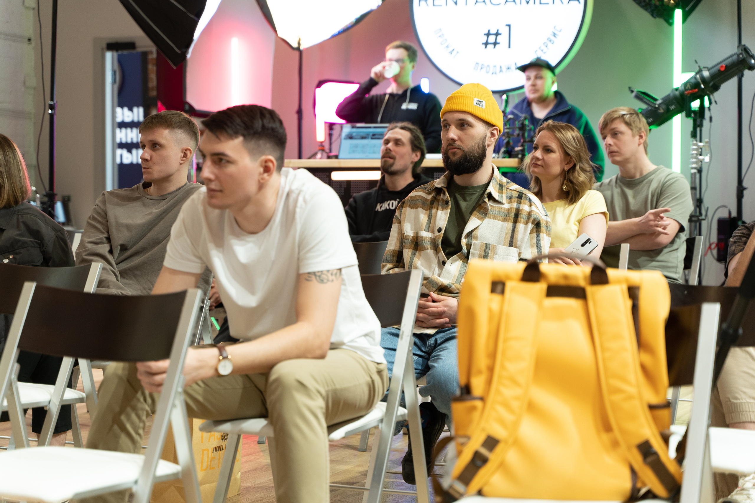 Творческая встреча видеографов, цель — поделиться опытом. Фотограф Татьяна Мамонтова