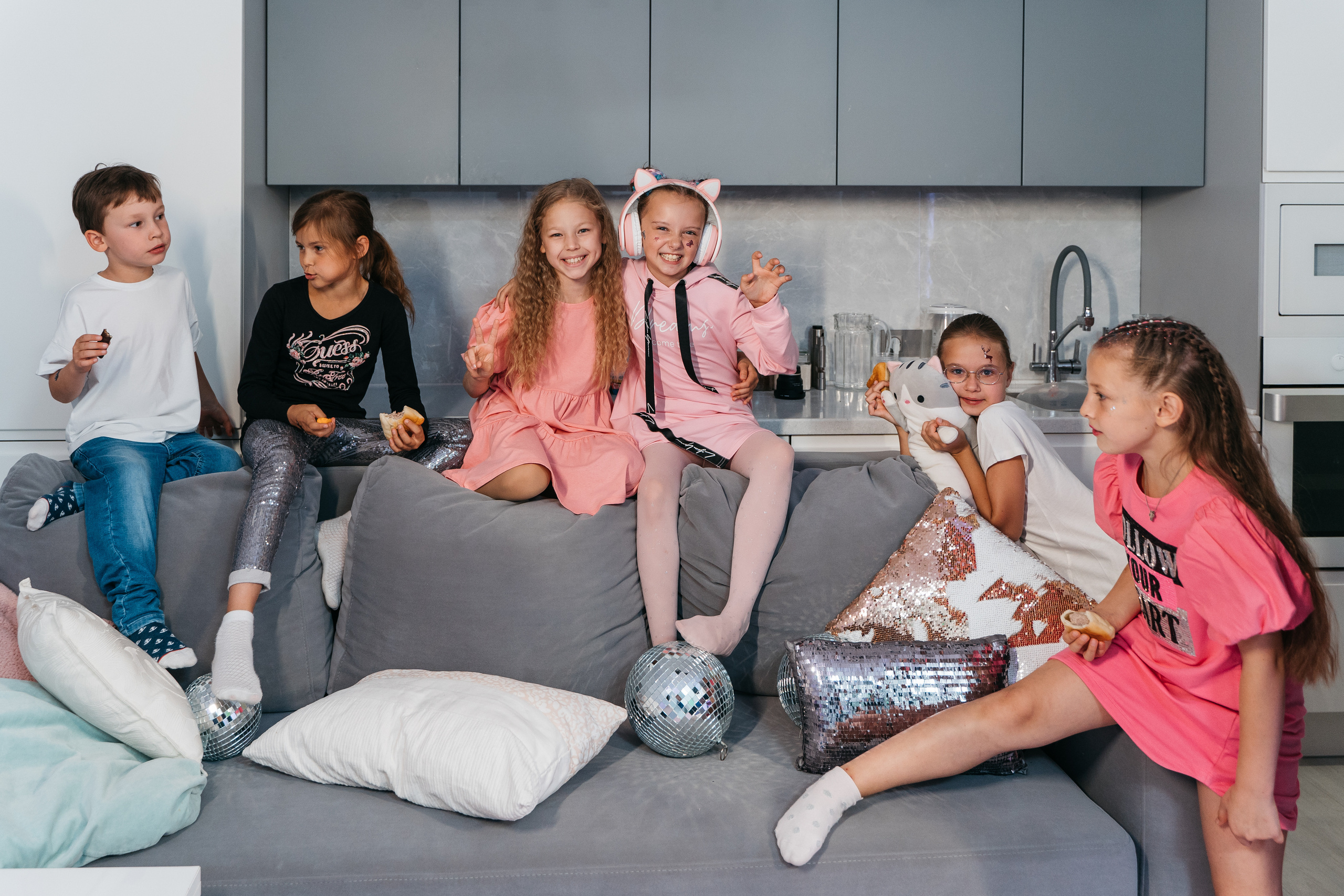 Милана, день рождения в стиле Tik Tok. Фотограф Татьяна Мамонтова