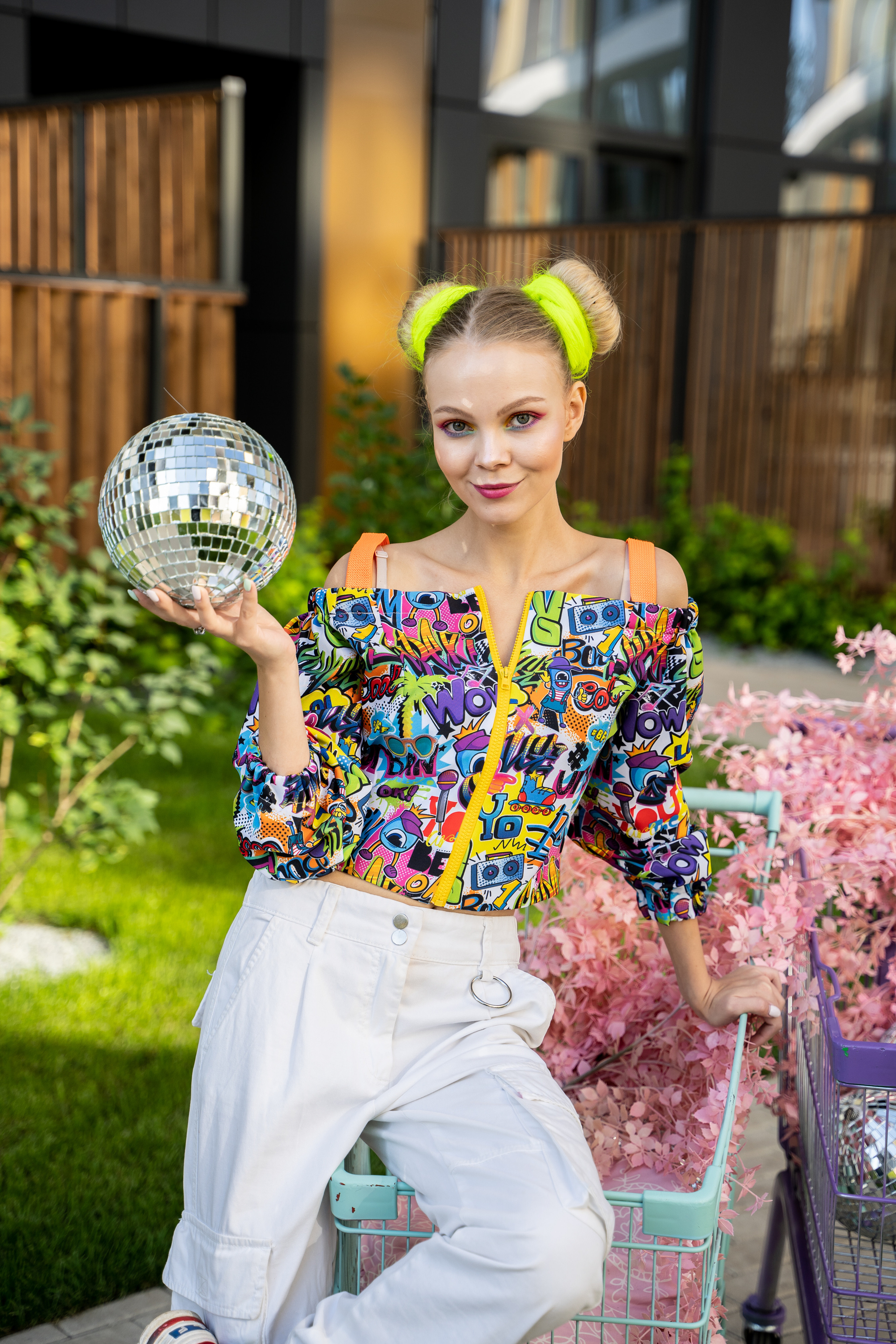 Милана, день рождения в стиле Tik Tok. Фотограф Татьяна Мамонтова