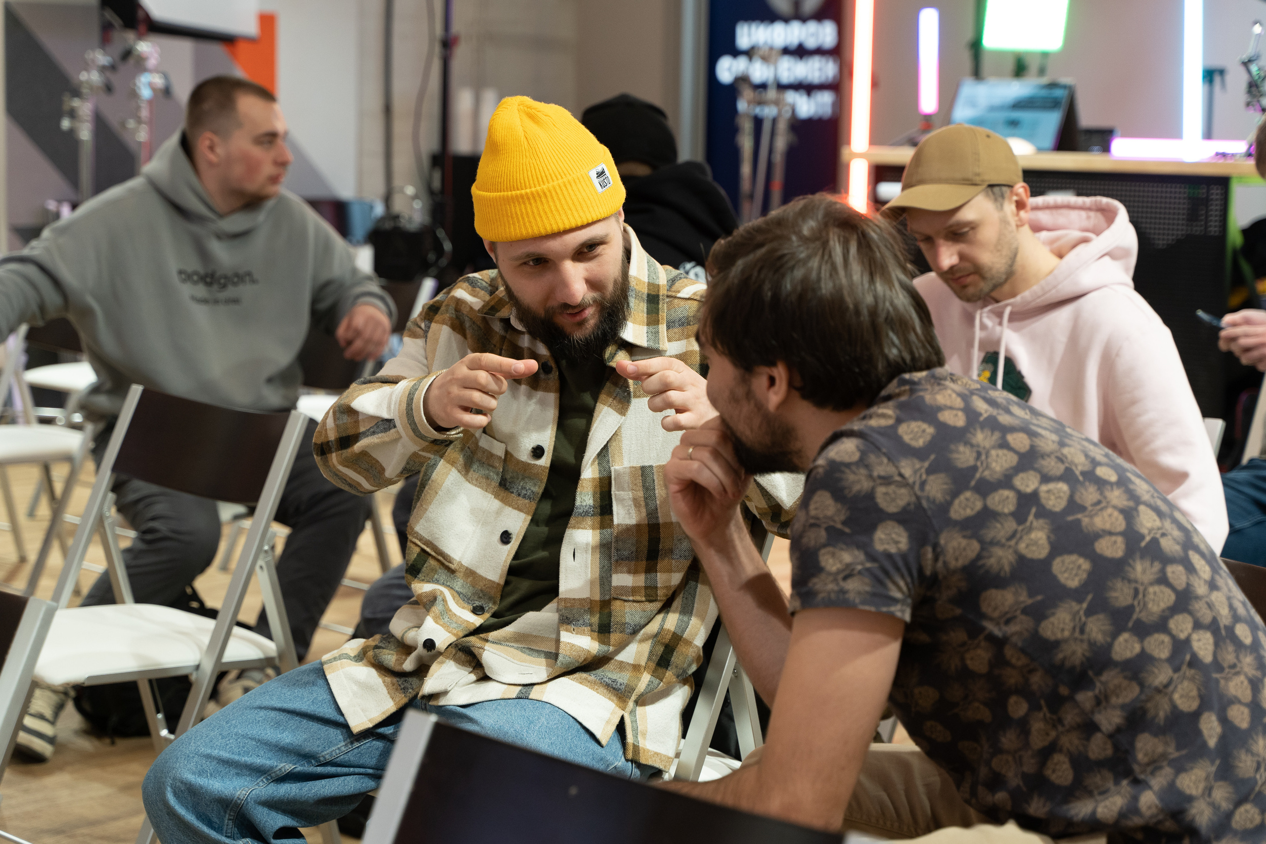 Творческая встреча видеографов, цель — поделиться опытом. Фотограф Татьяна Мамонтова