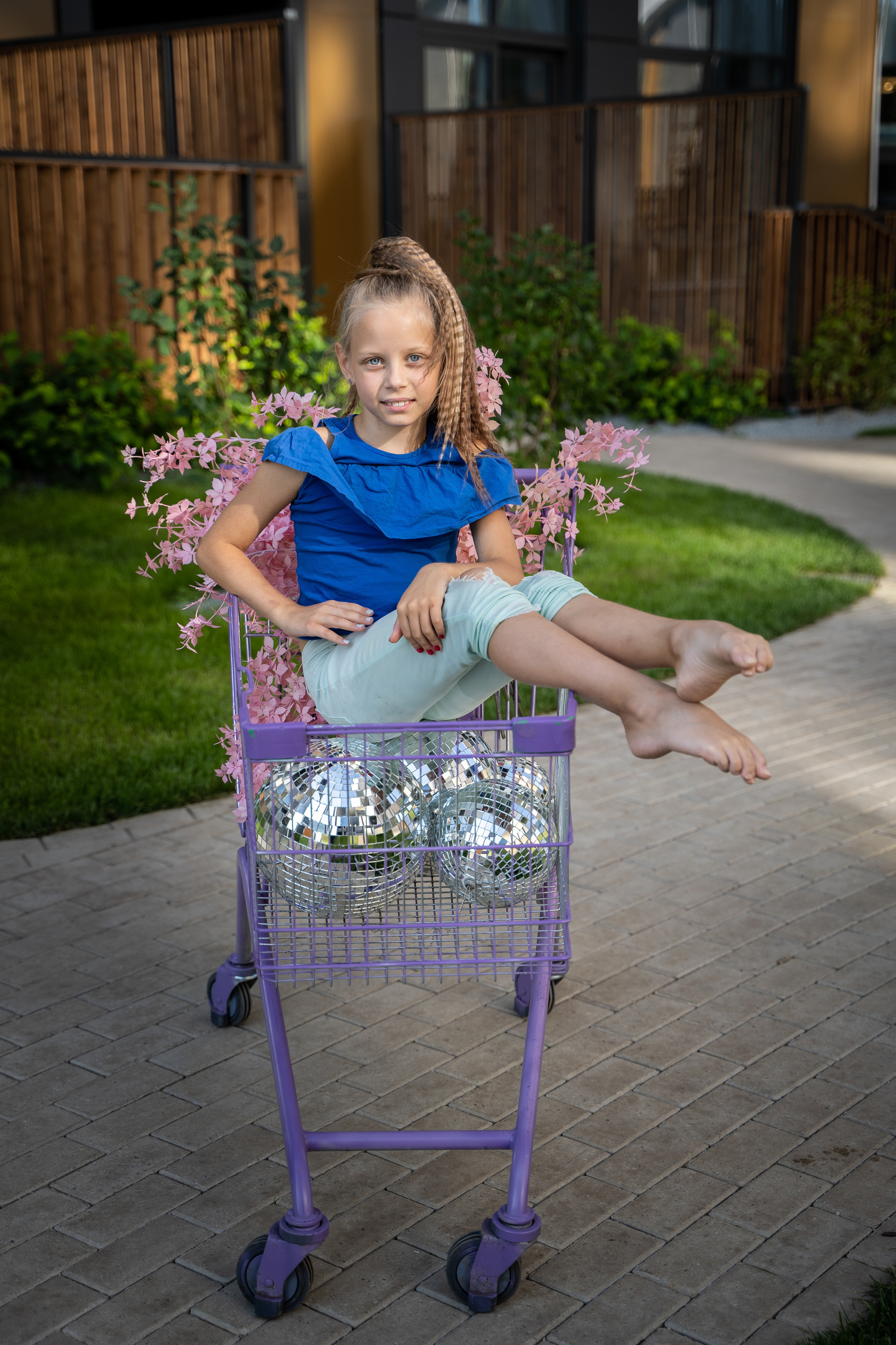 Милана, день рождения в стиле Tik Tok. Фотограф Татьяна Мамонтова