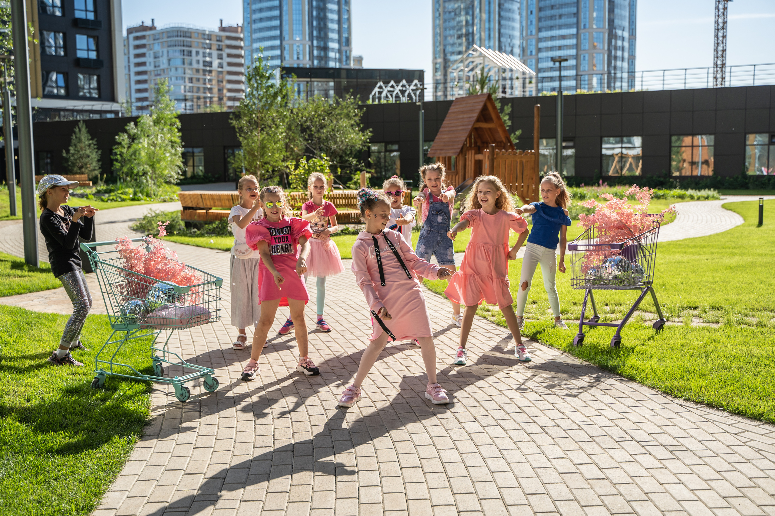 Милана, день рождения в стиле Tik Tok. Фотограф Татьяна Мамонтова