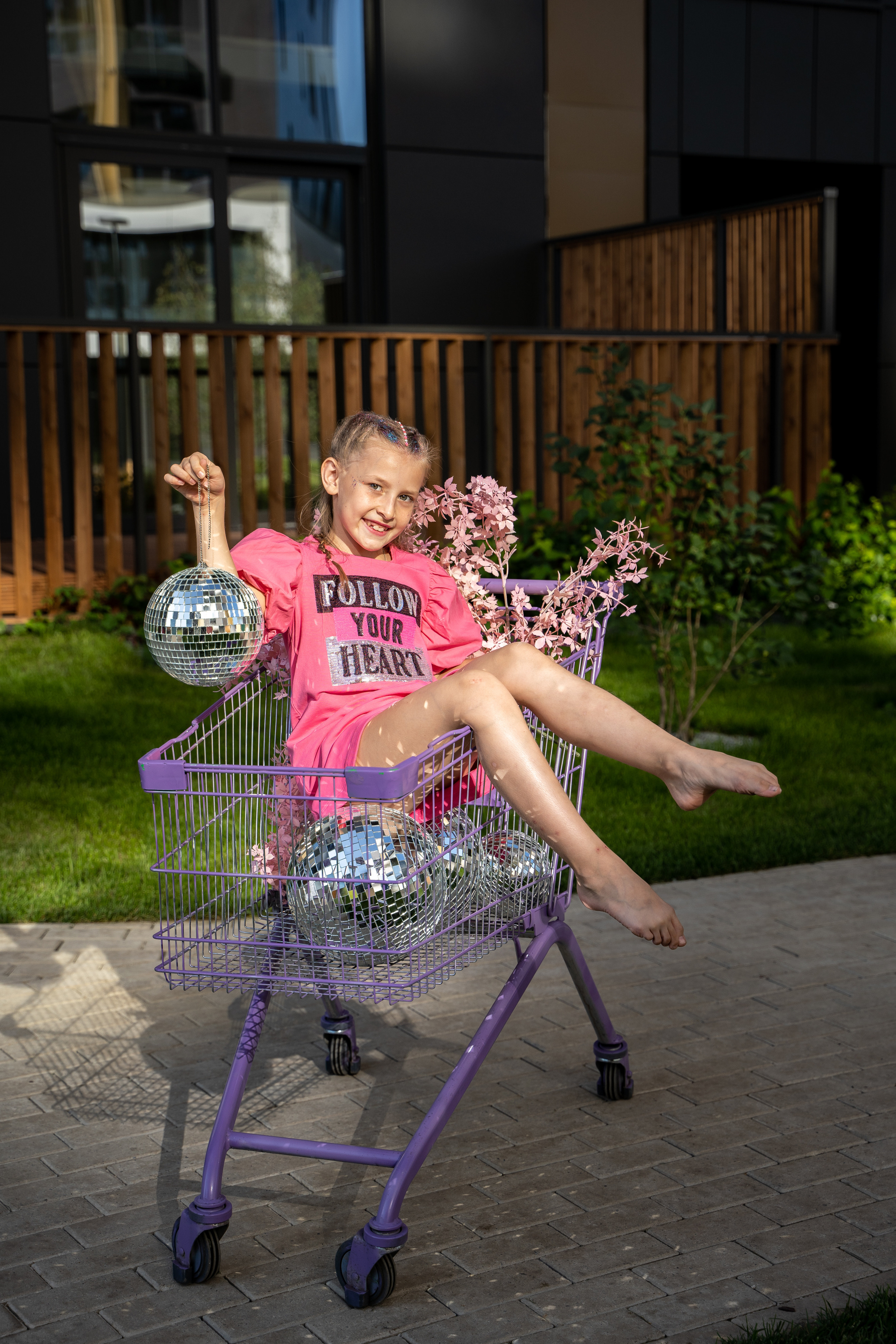 Милана, день рождения в стиле Tik Tok. Фотограф Татьяна Мамонтова