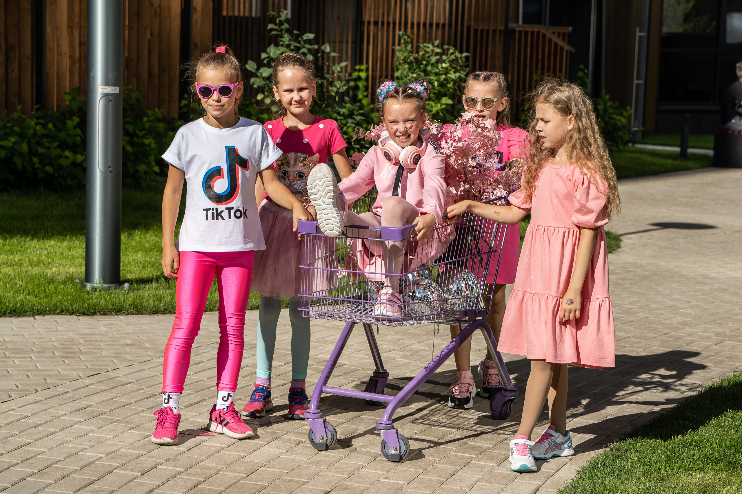 Милана, день рождения в стиле Tik Tok. Фотограф Татьяна Мамонтова