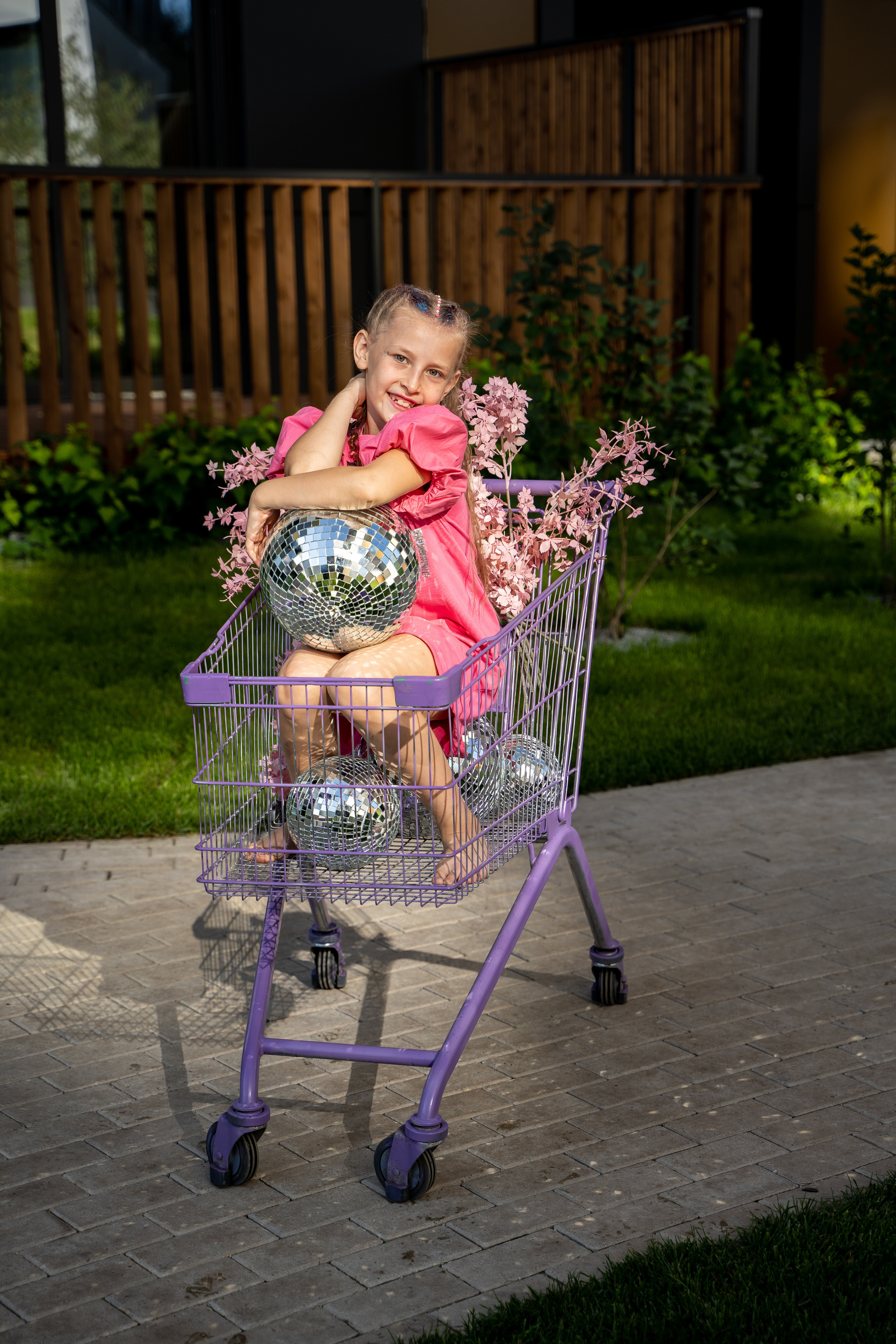 Милана, день рождения в стиле Tik Tok. Фотограф Татьяна Мамонтова