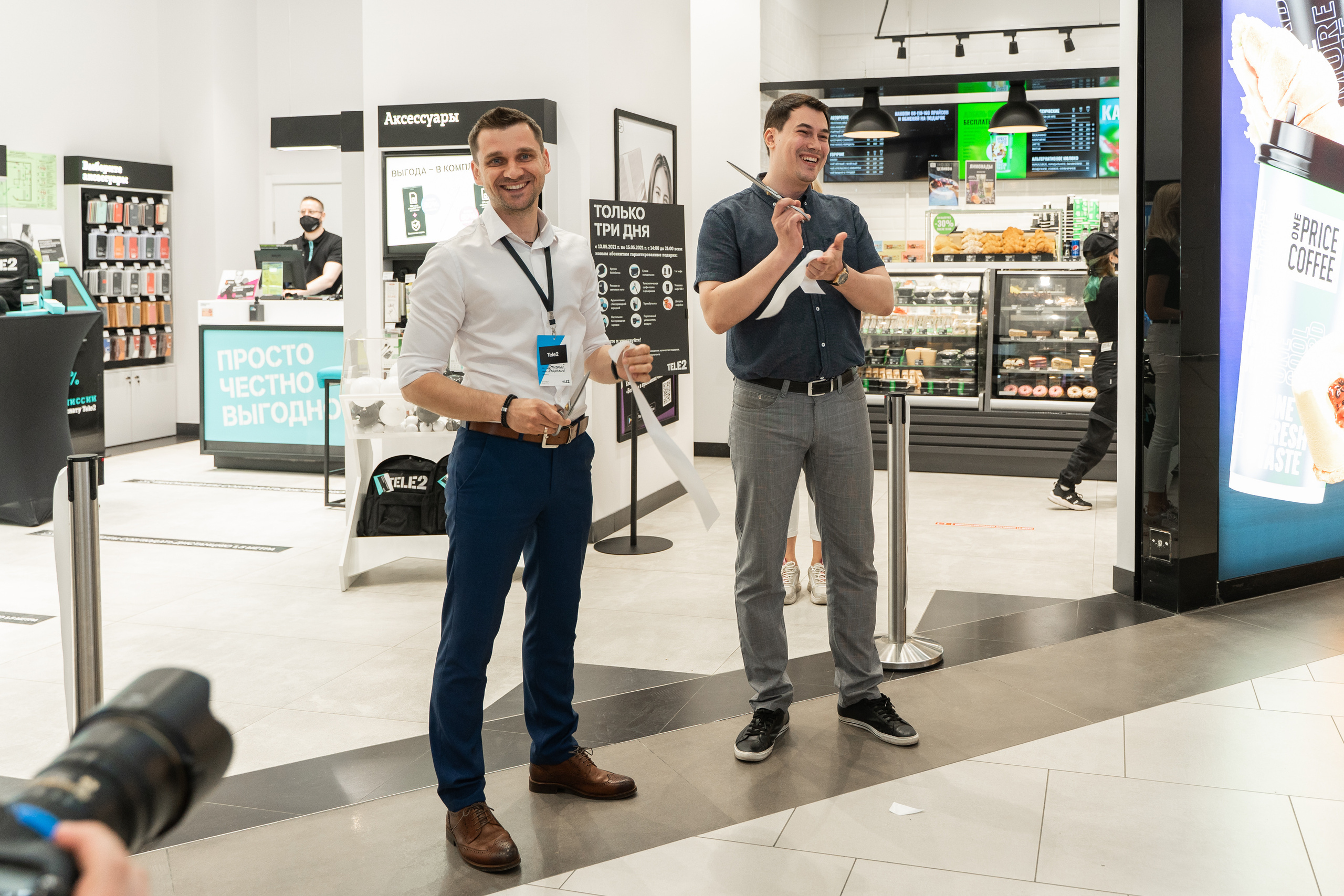 Открытие OnePriceCoffee. Фотограф Татьяна Мамонтова