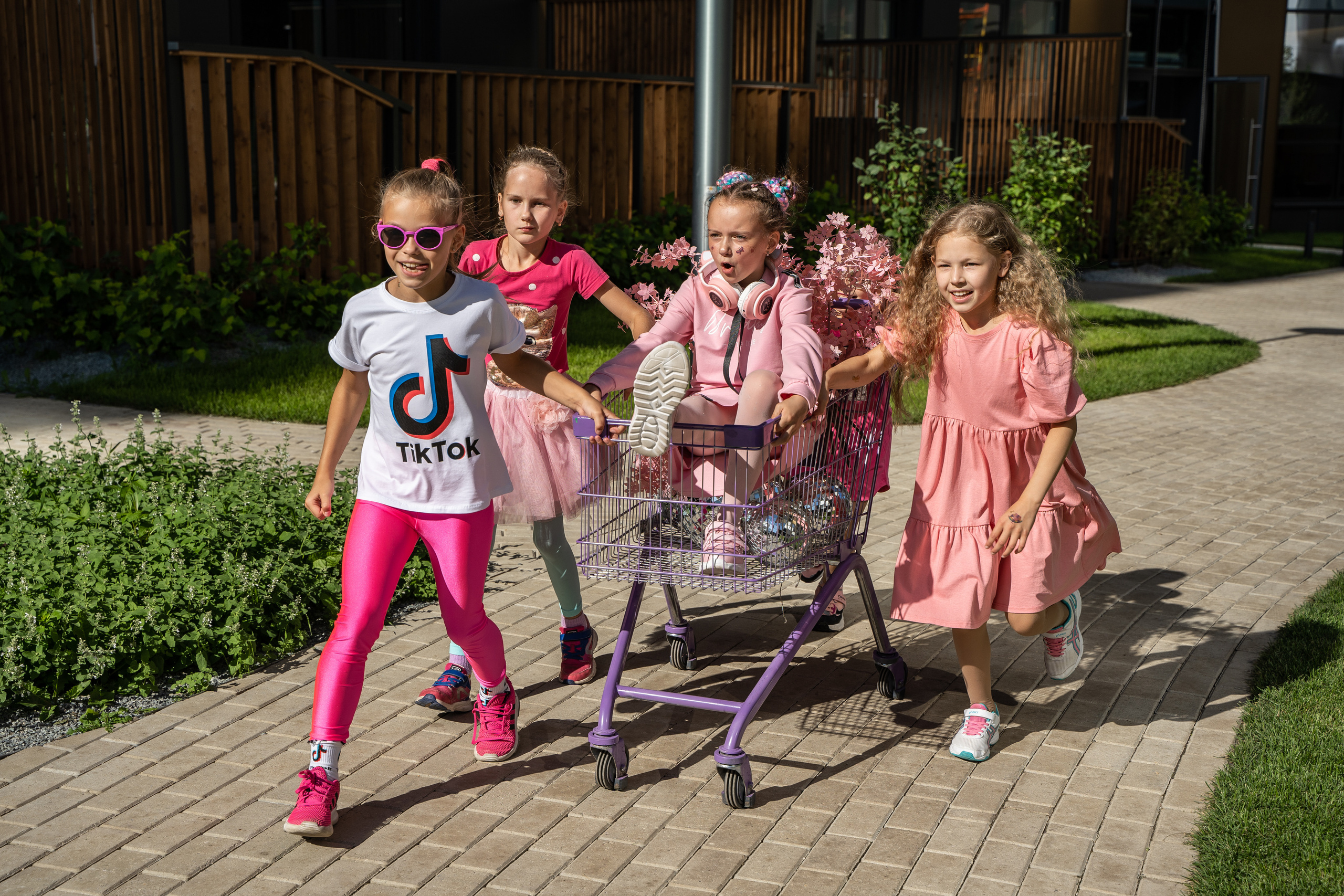 Милана, день рождения в стиле Tik Tok. Фотограф Татьяна Мамонтова