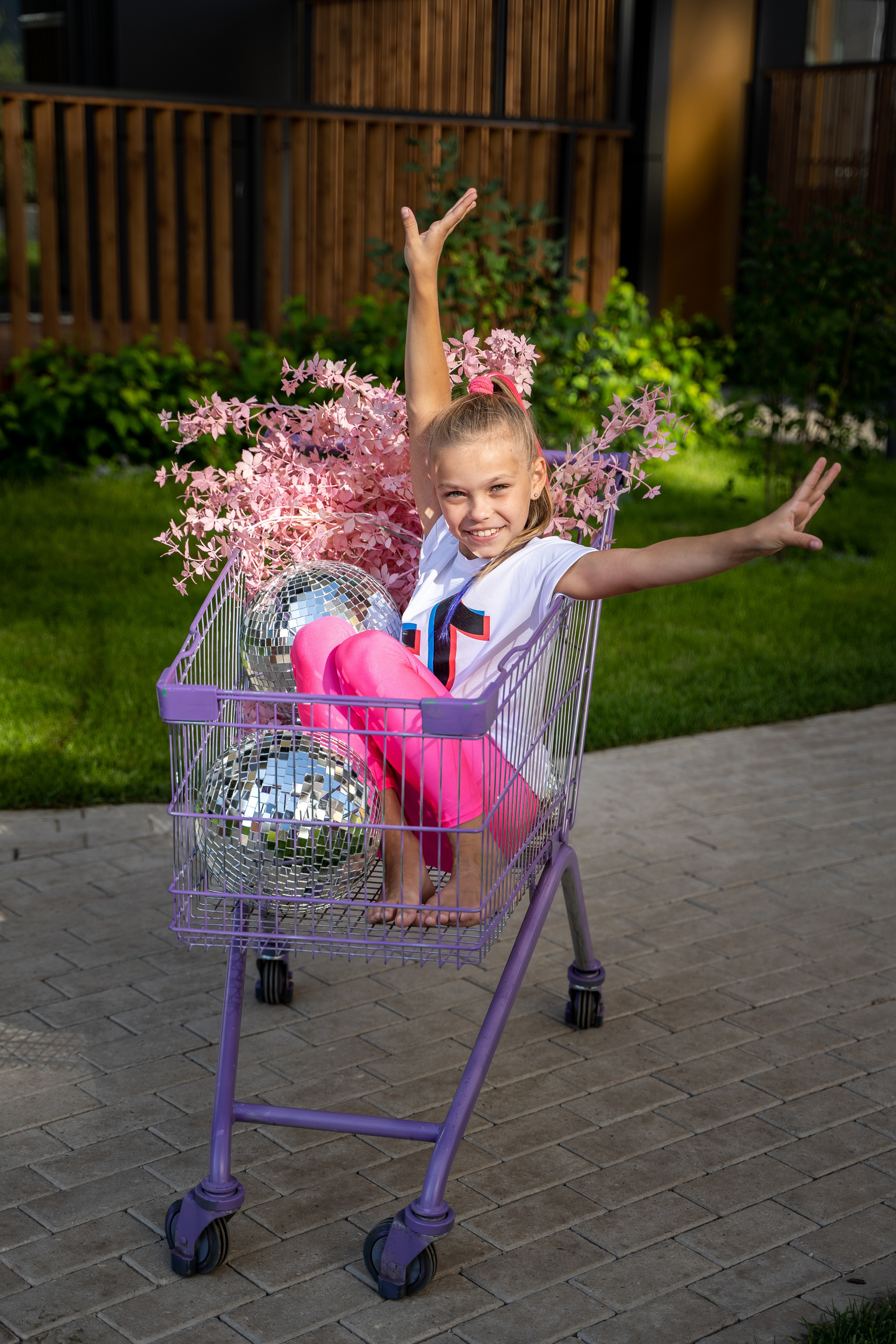 Милана, день рождения в стиле Tik Tok. Фотограф Татьяна Мамонтова