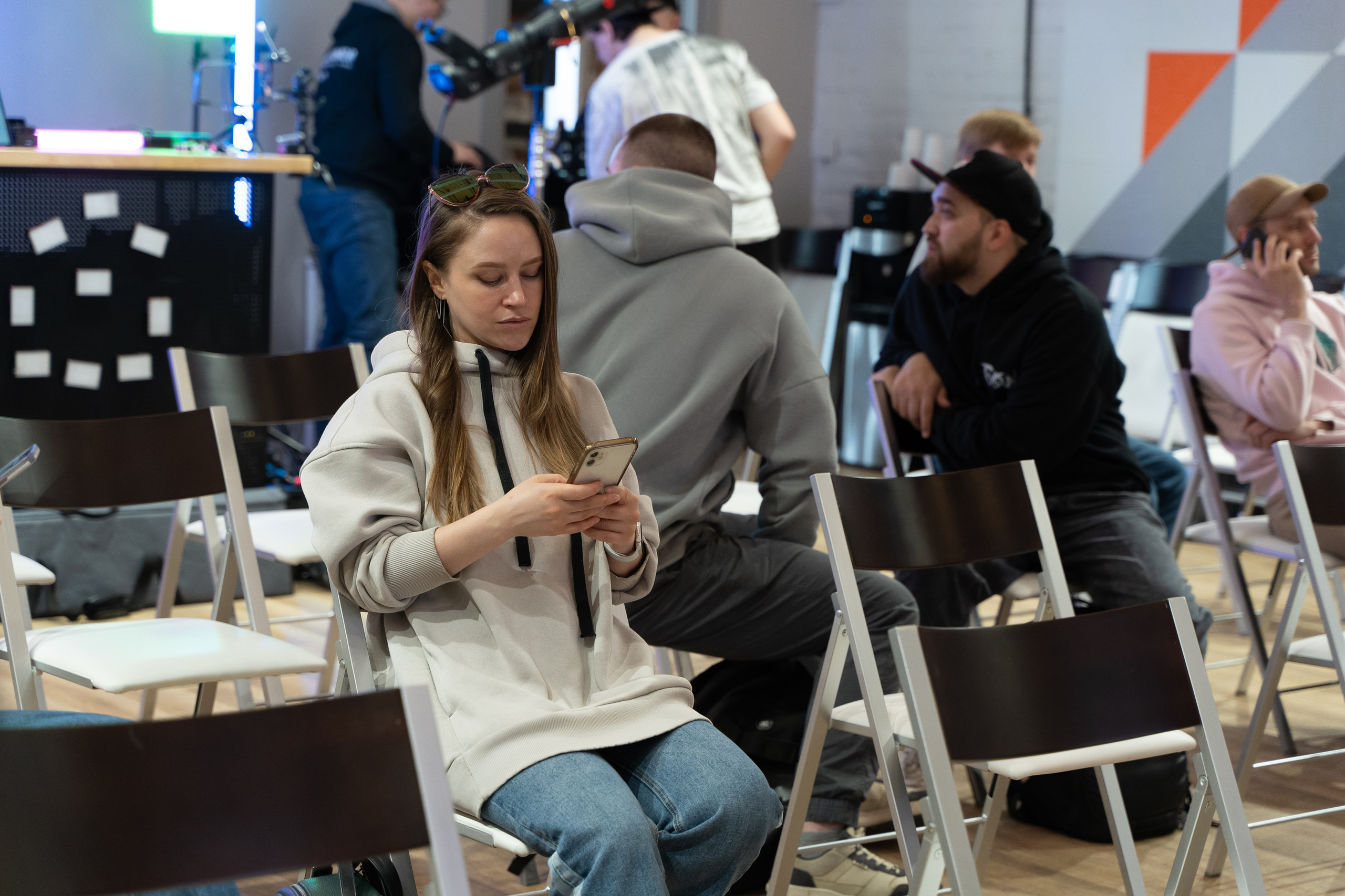 Творческая встреча видеографов, цель — поделиться опытом. Фотограф Татьяна Мамонтова