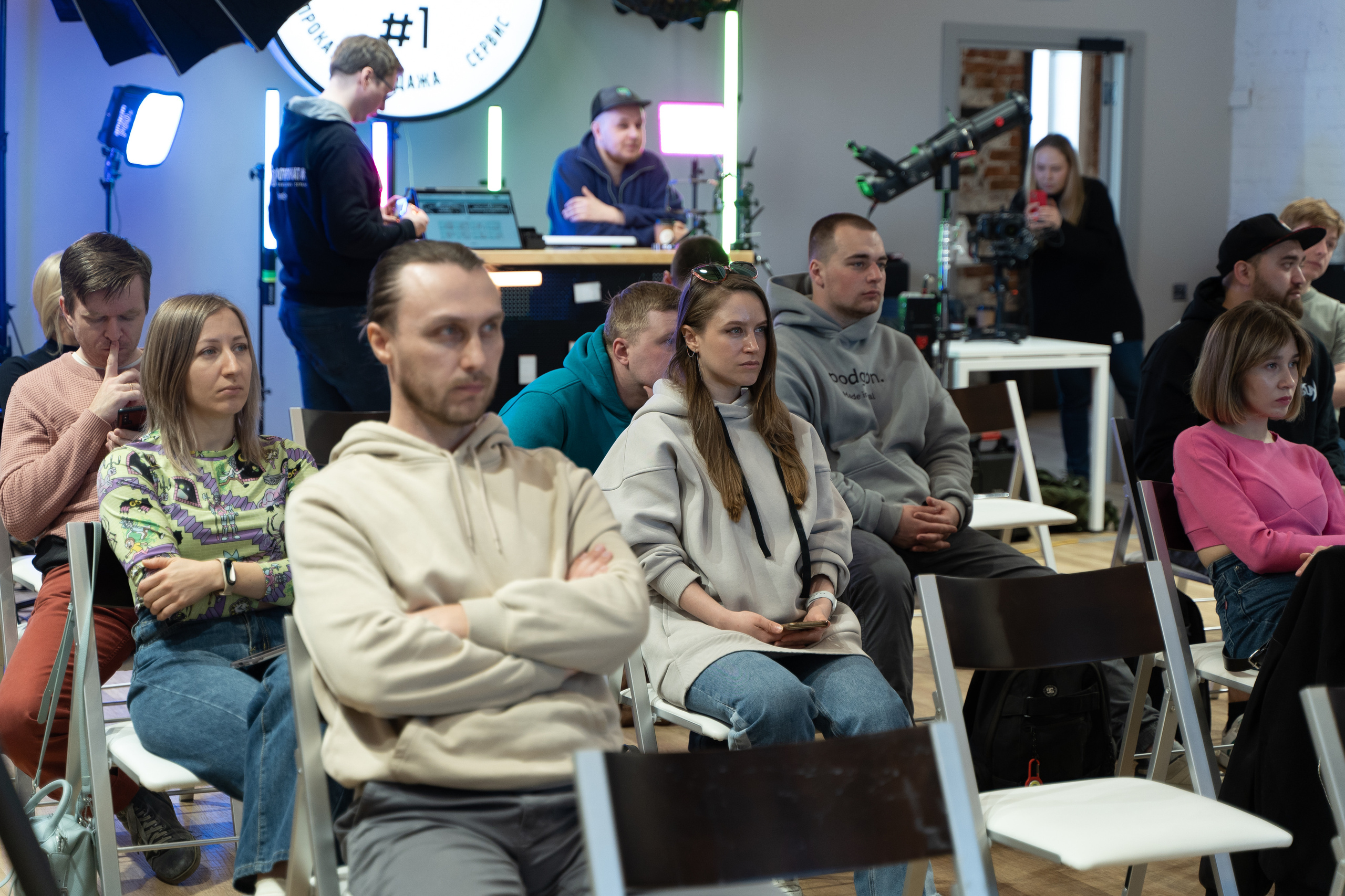 Творческая встреча видеографов, цель — поделиться опытом. Фотограф Татьяна Мамонтова