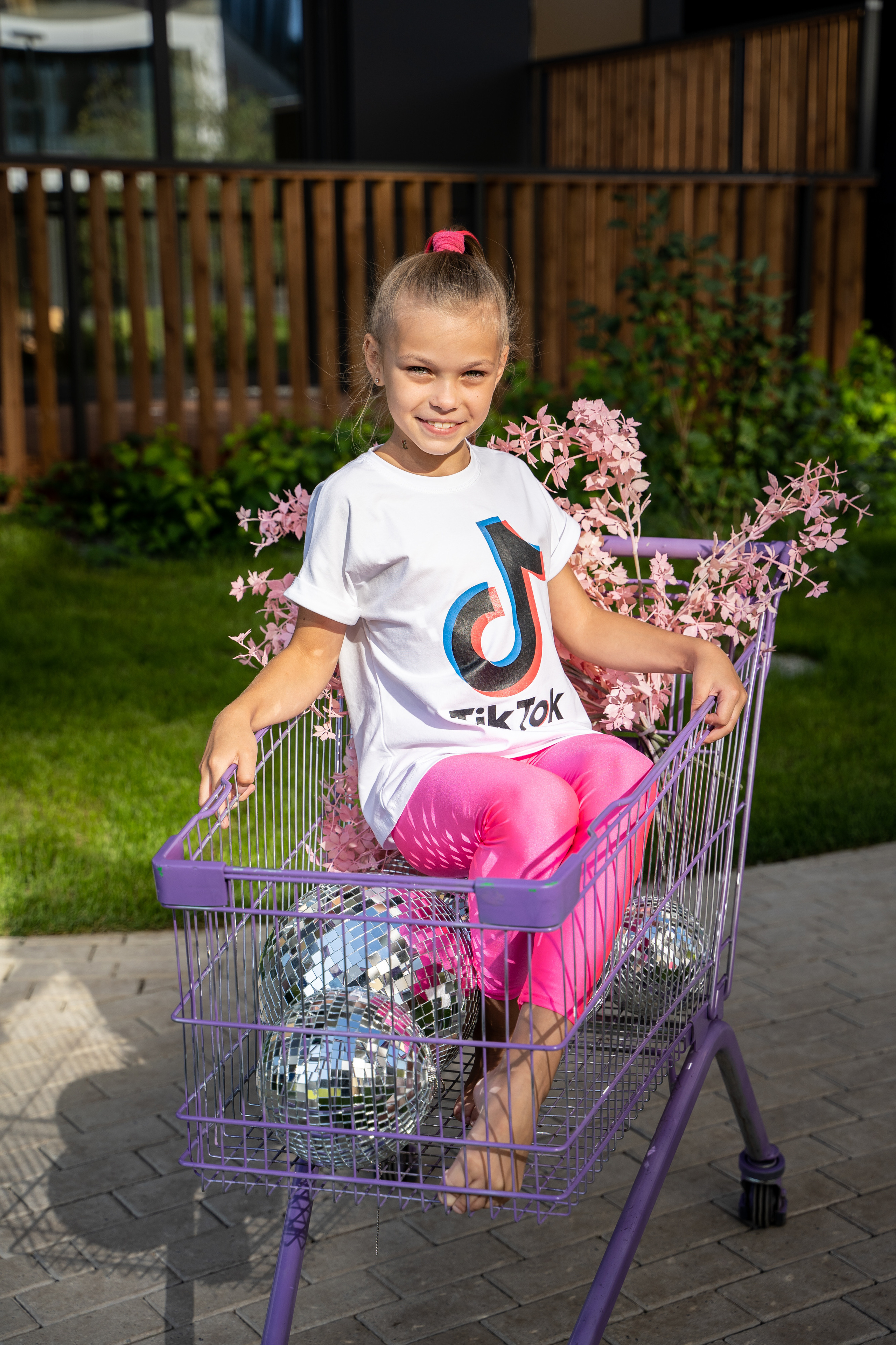 Милана, день рождения в стиле Tik Tok. Фотограф Татьяна Мамонтова