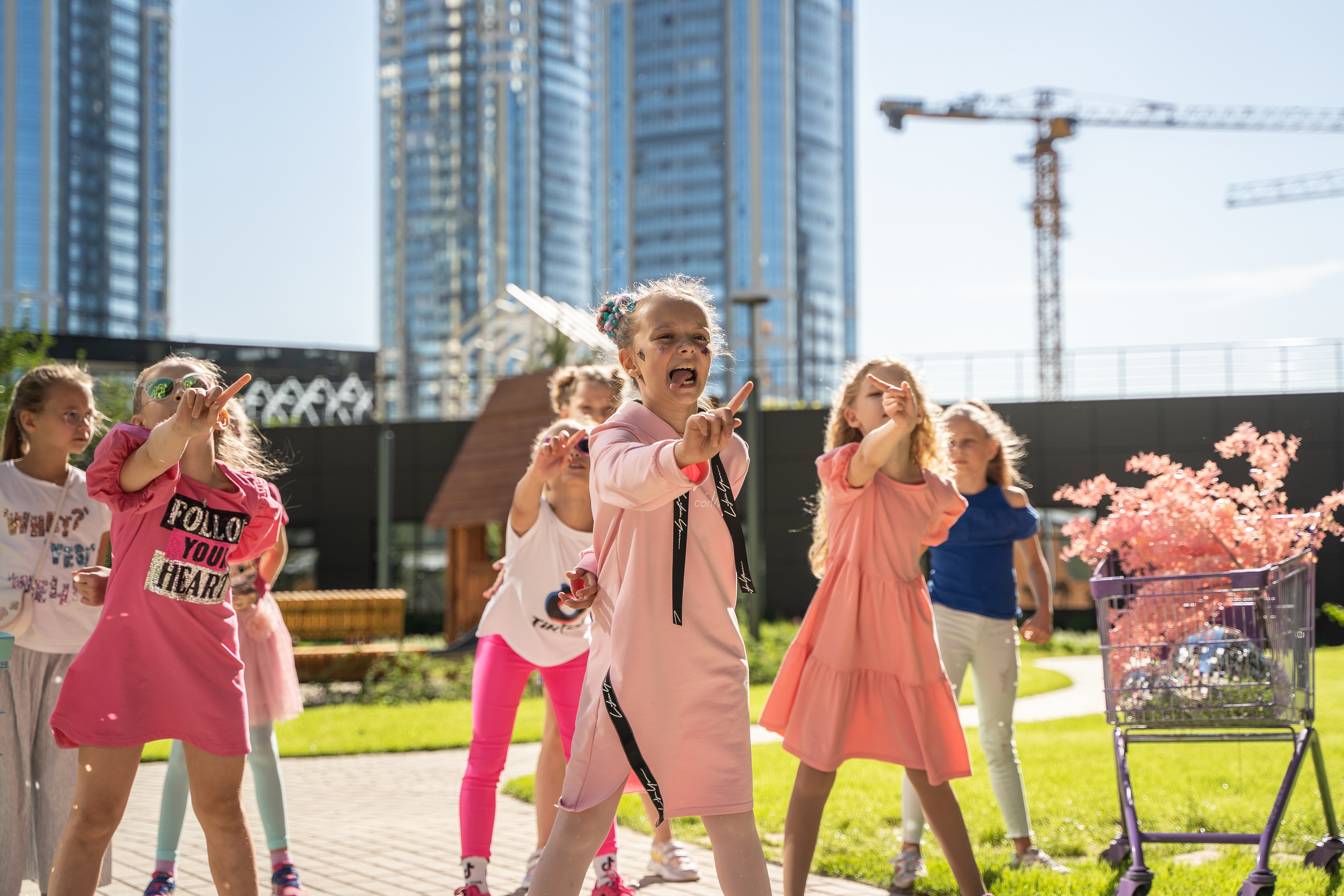 Милана, день рождения в стиле Tik Tok. Фотограф Татьяна Мамонтова