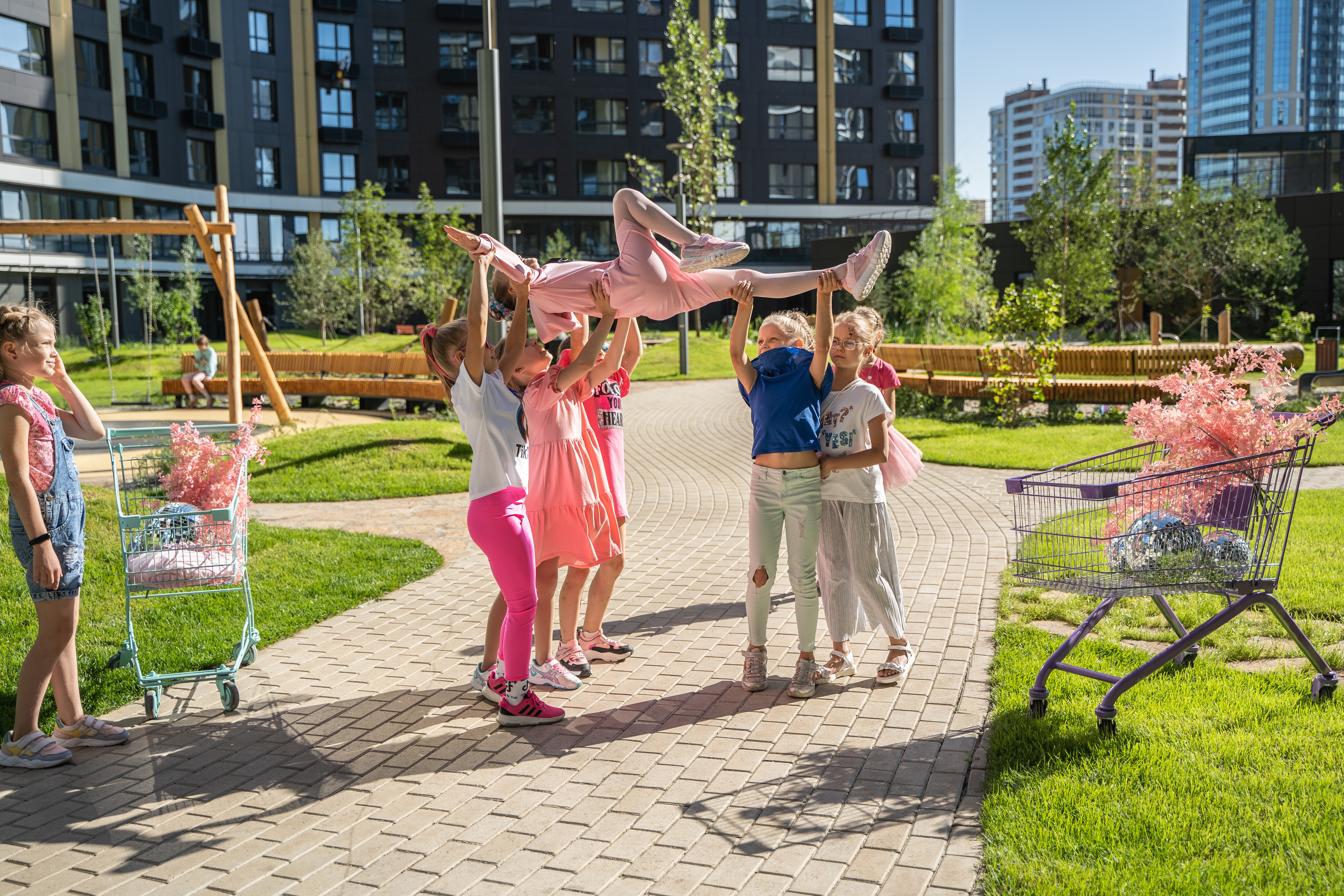 Милана, день рождения в стиле Tik Tok. Фотограф Татьяна Мамонтова