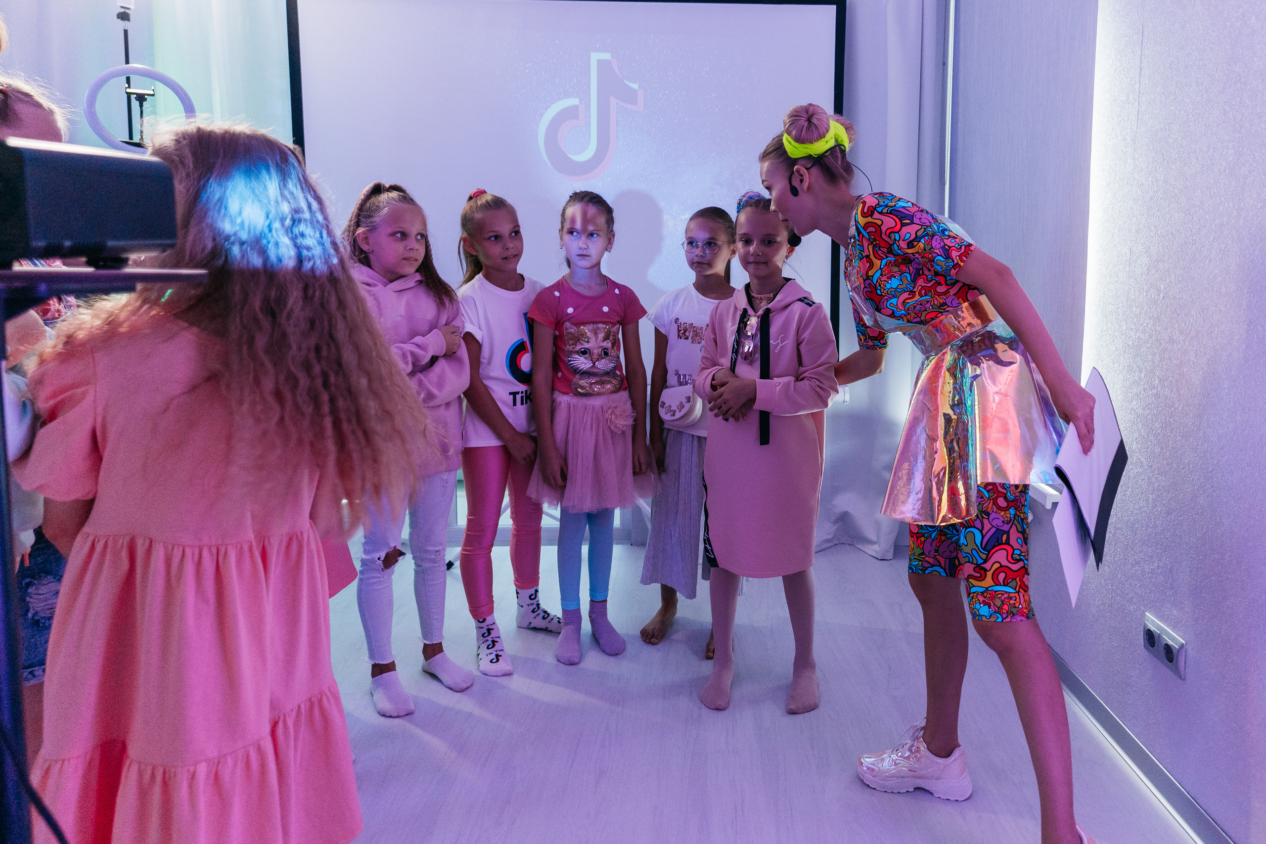 Милана, день рождения в стиле Tik Tok. Фотограф Татьяна Мамонтова