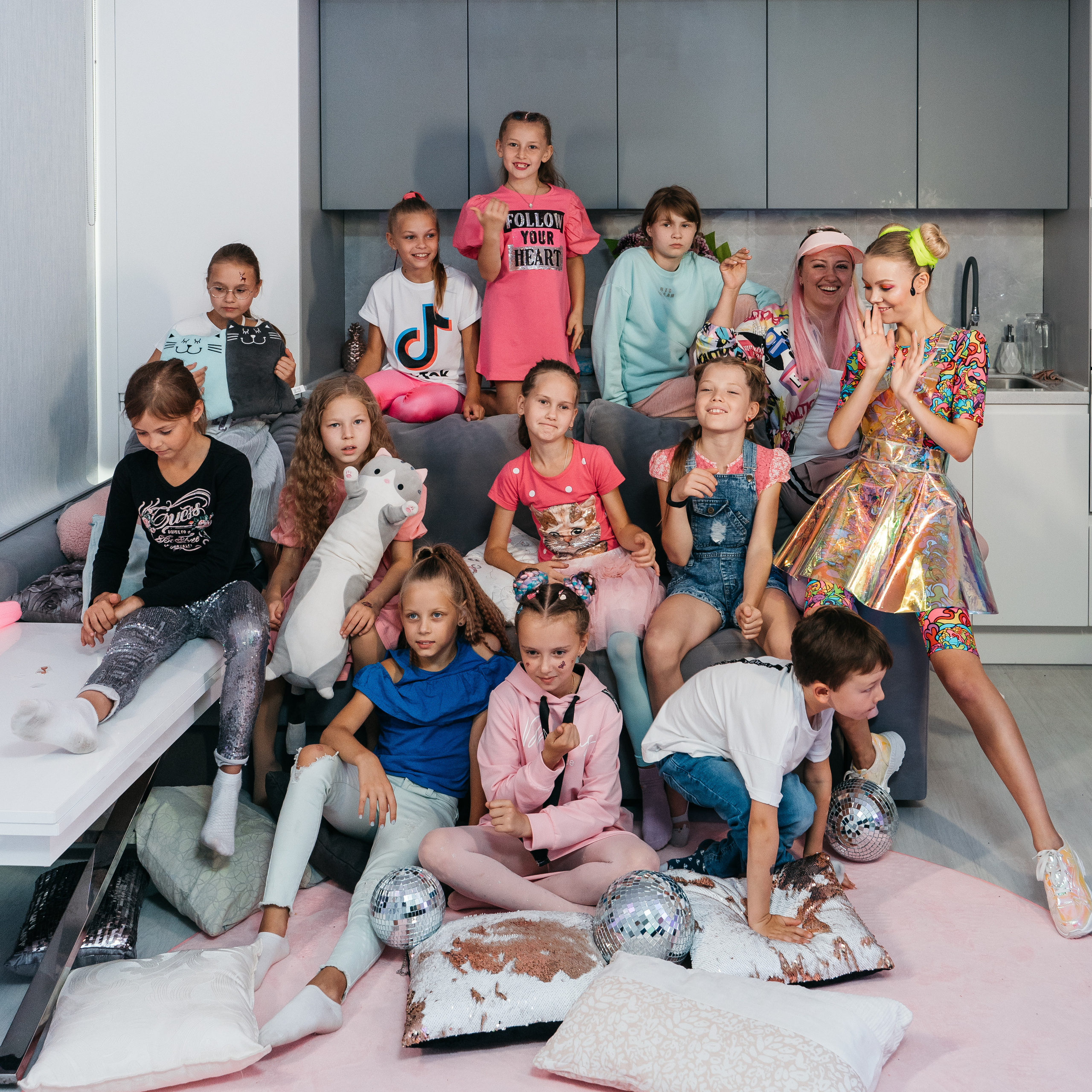 Милана, день рождения в стиле Tik Tok. Фотограф Татьяна Мамонтова