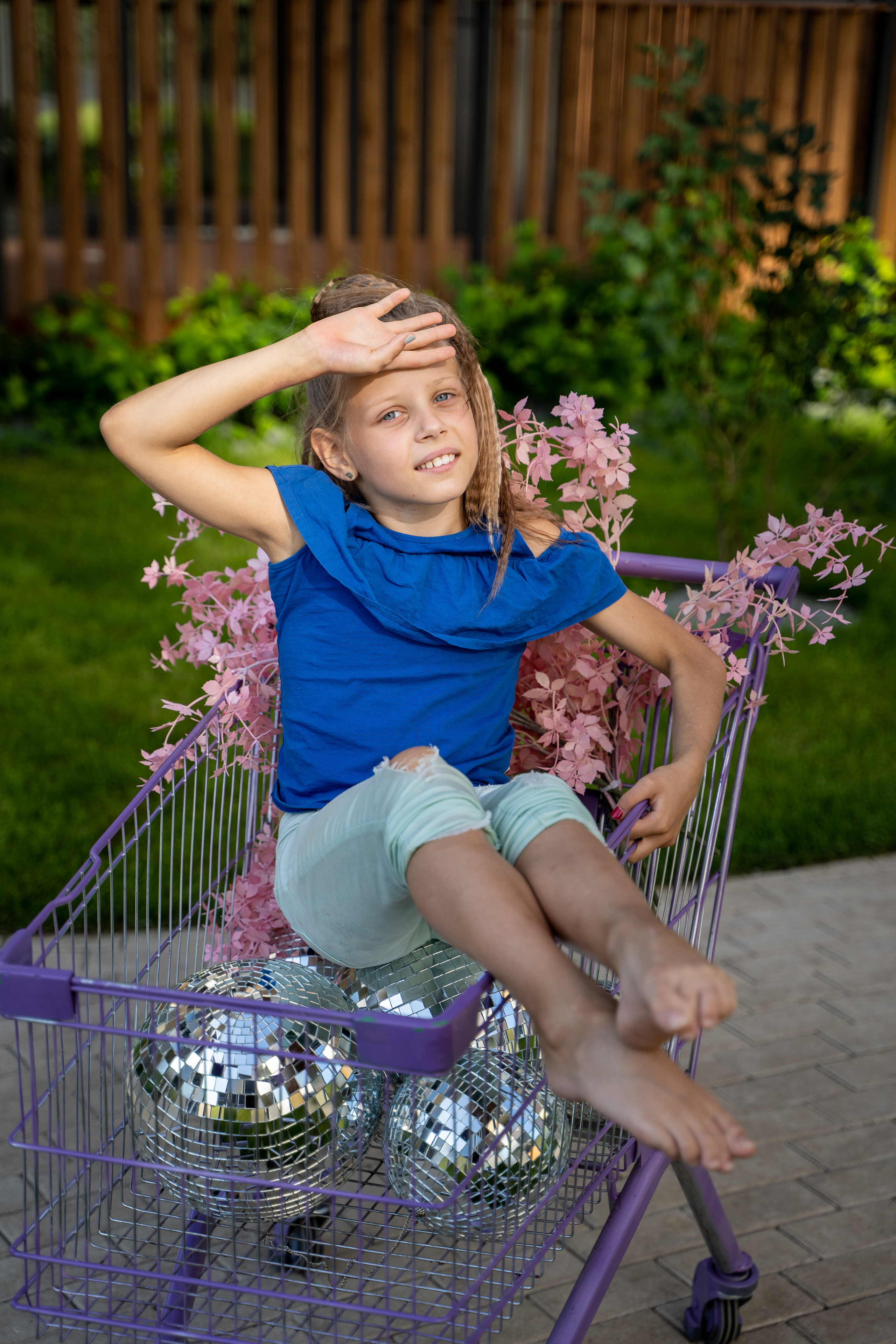 Милана, день рождения в стиле Tik Tok. Фотограф Татьяна Мамонтова