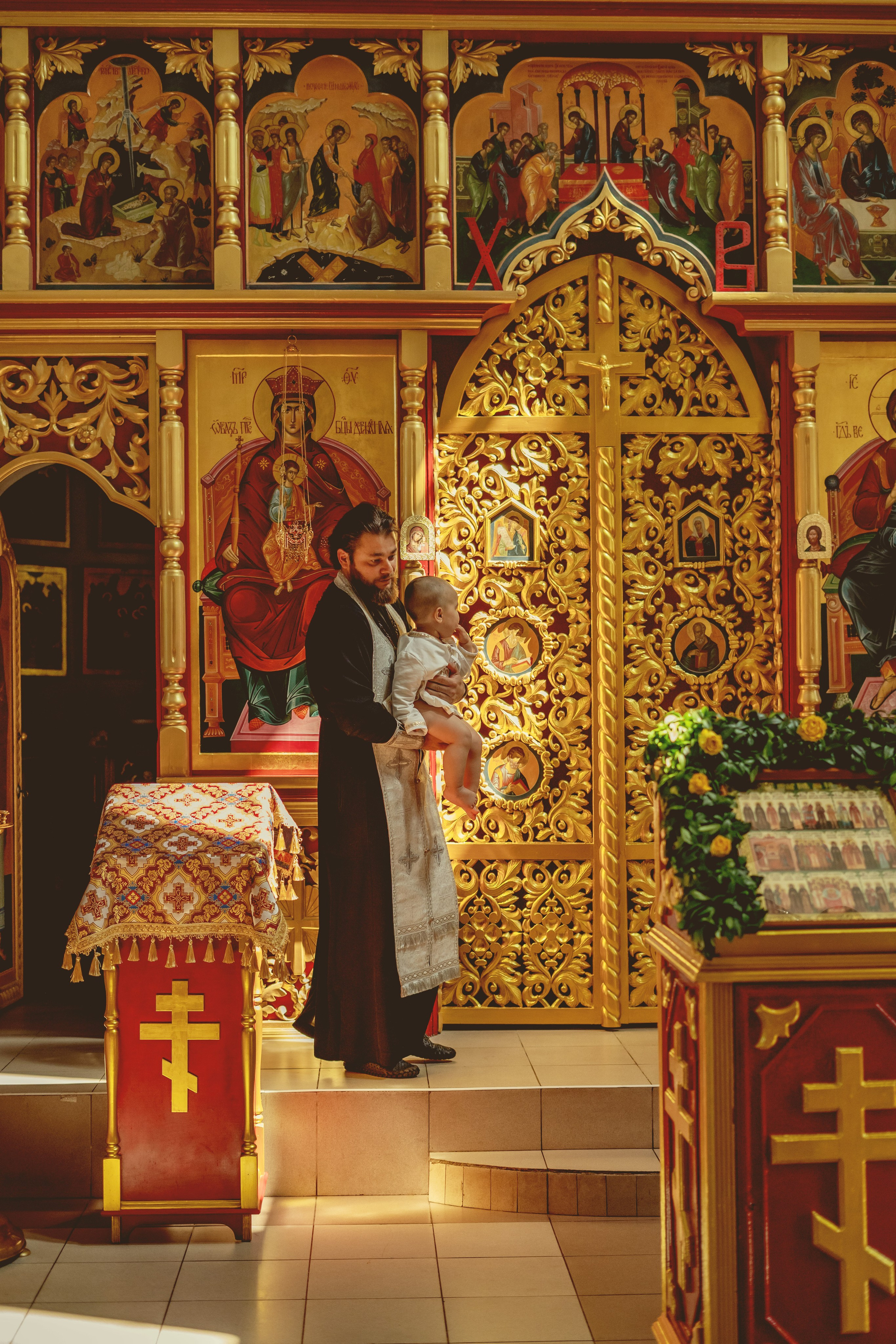 Крещение Богдана. Семейный и детский фотограф Зеленоград Кудашова Наиля