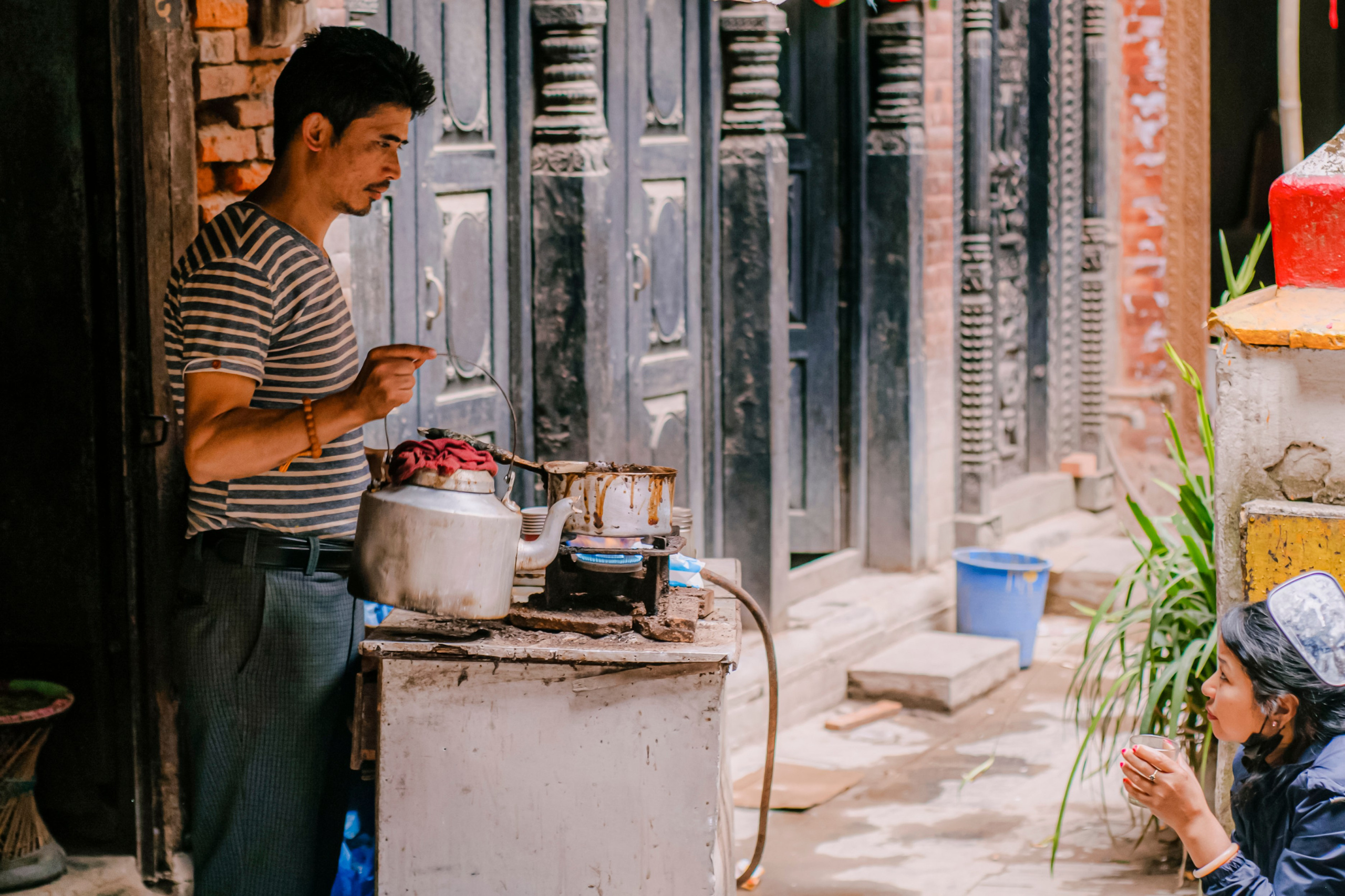 Катманду стрит фото. Iraogo