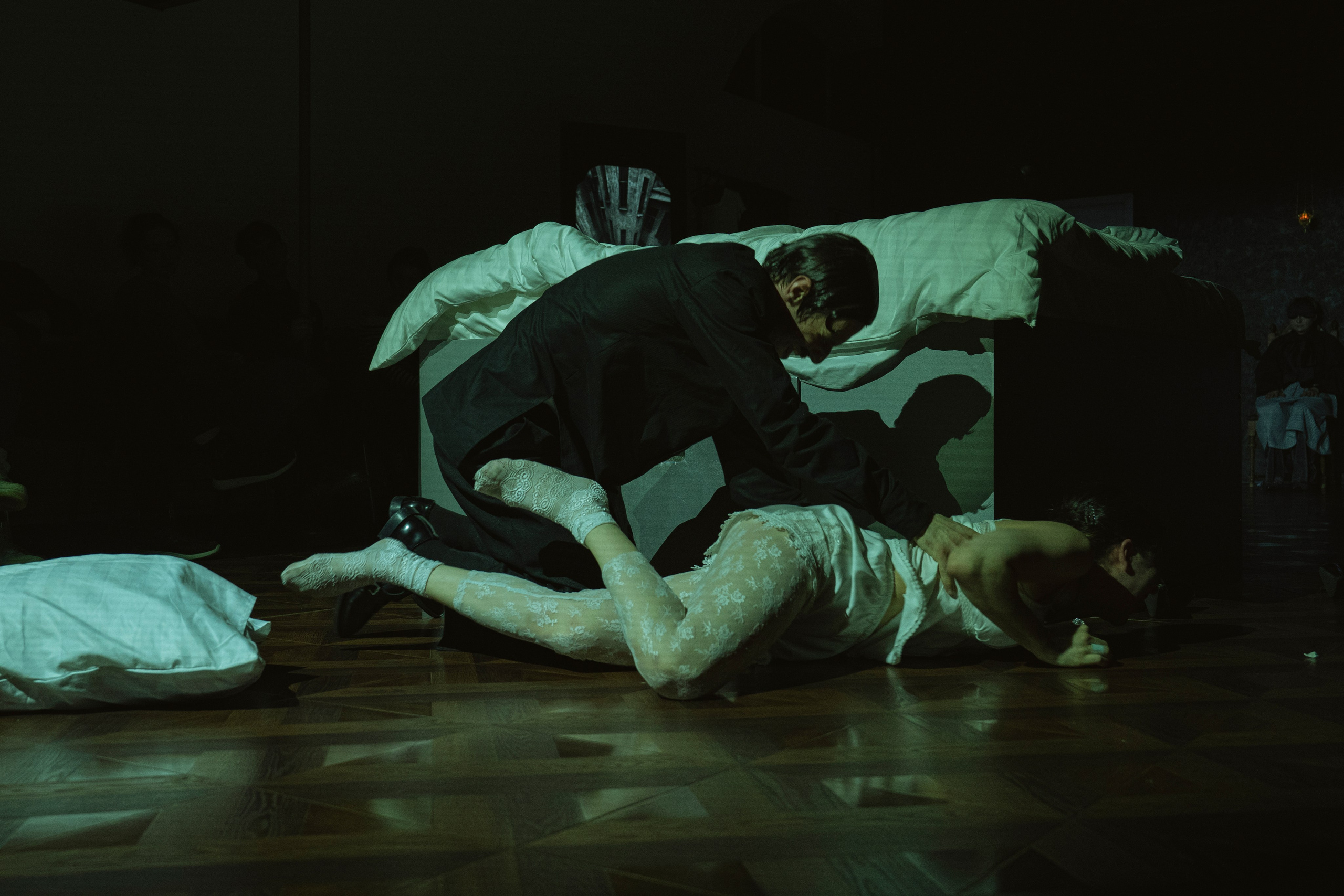 Кроткая. Монтаж. Реж. Артем Злобин. A Gentle Creature, dir. Artem Zlobin. Фотограф Ирина Соколенко Санкт-Петербург