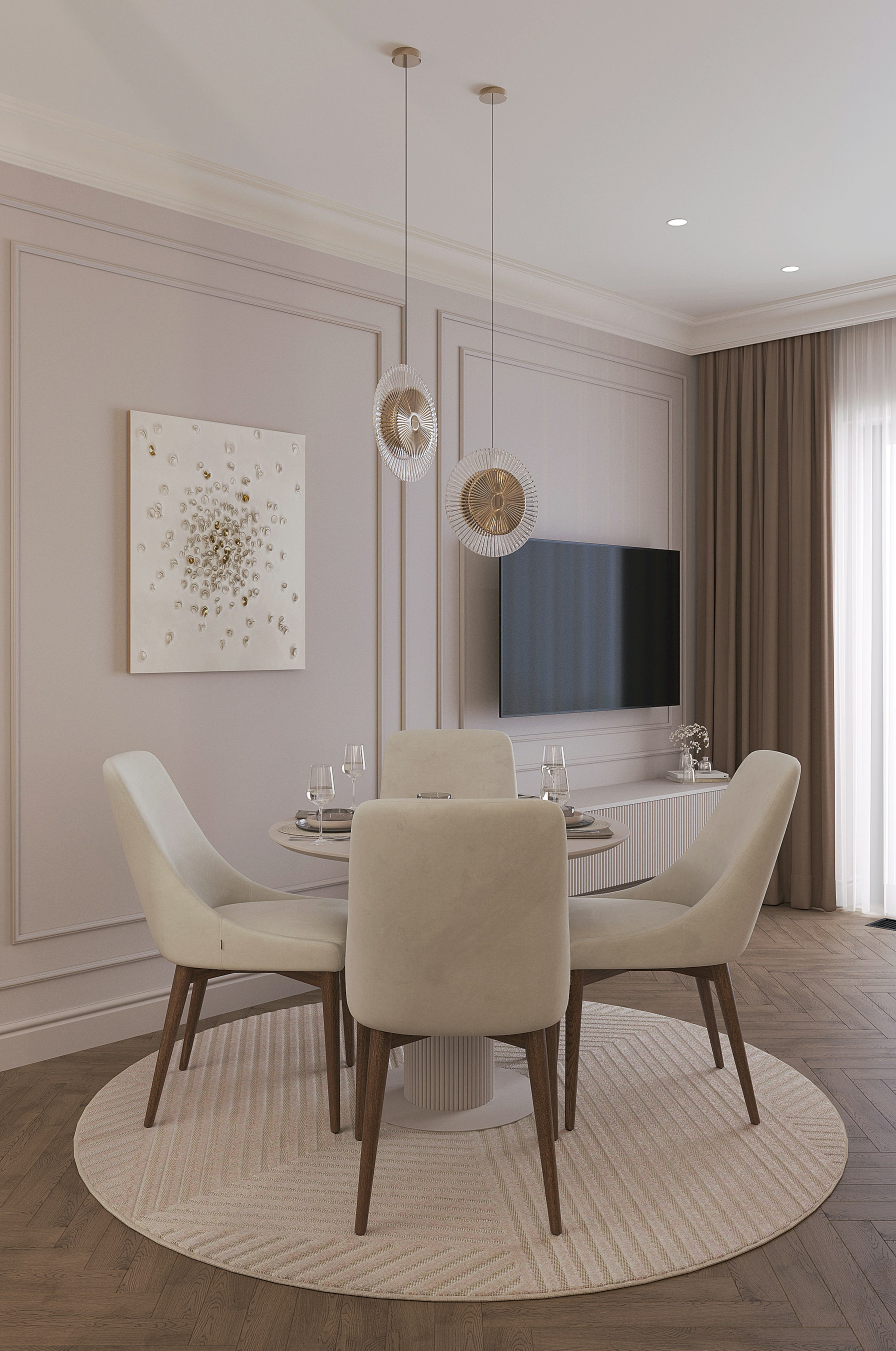 Проект ЖК City Bay Москва. Студия дизайна интерьера Лактионовой Елены