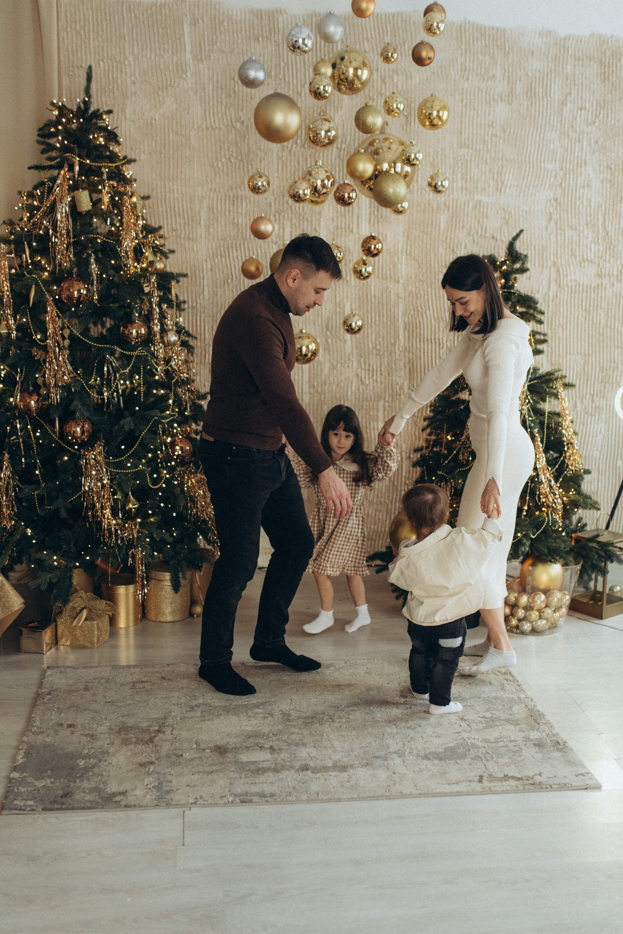 Мария, Жени и детишки. Веселый новый год. Семейный фотограф в Москве Екатерина Север