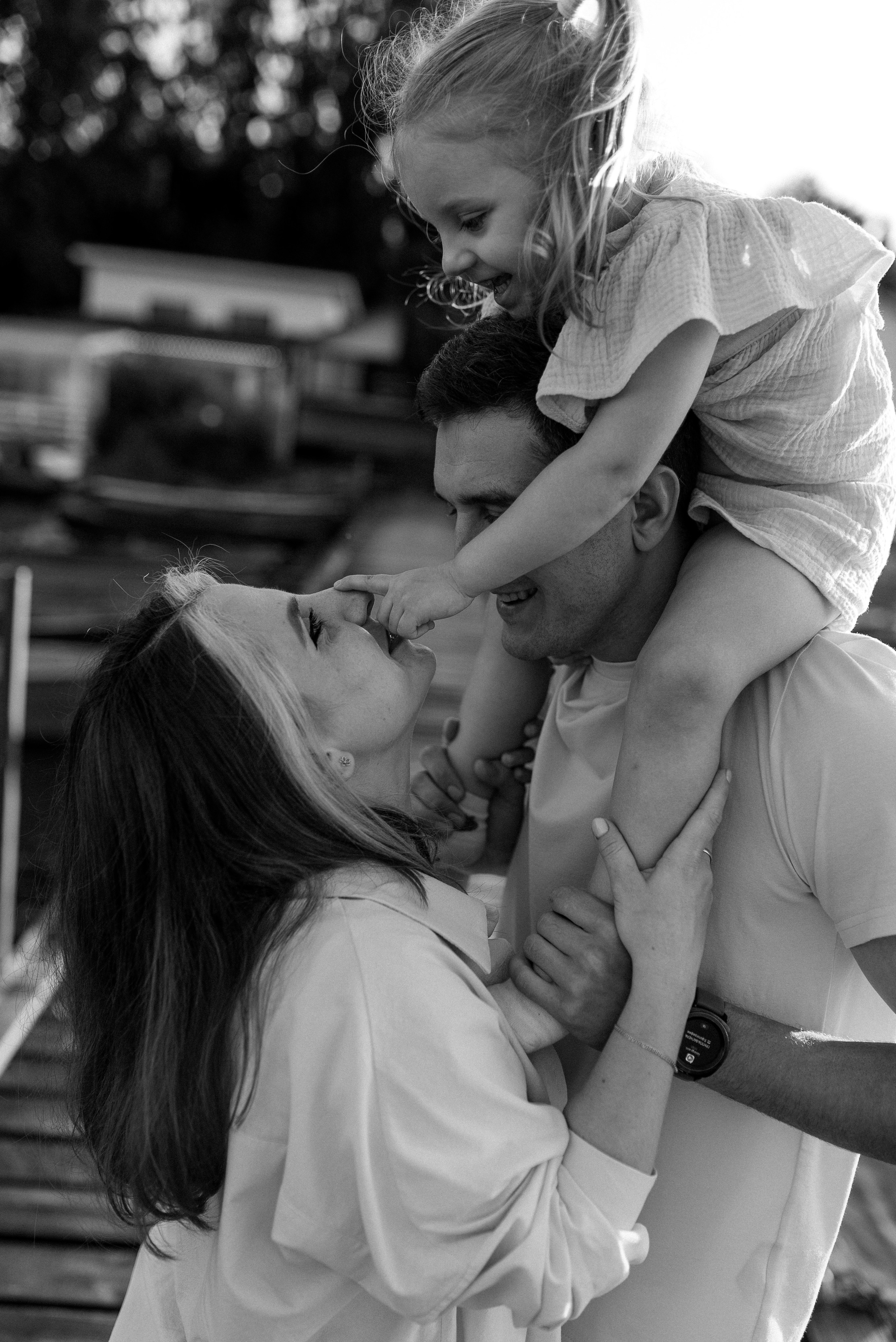 Летняя прогулка на закате. Семейный фотограф в Москве Екатерина Север