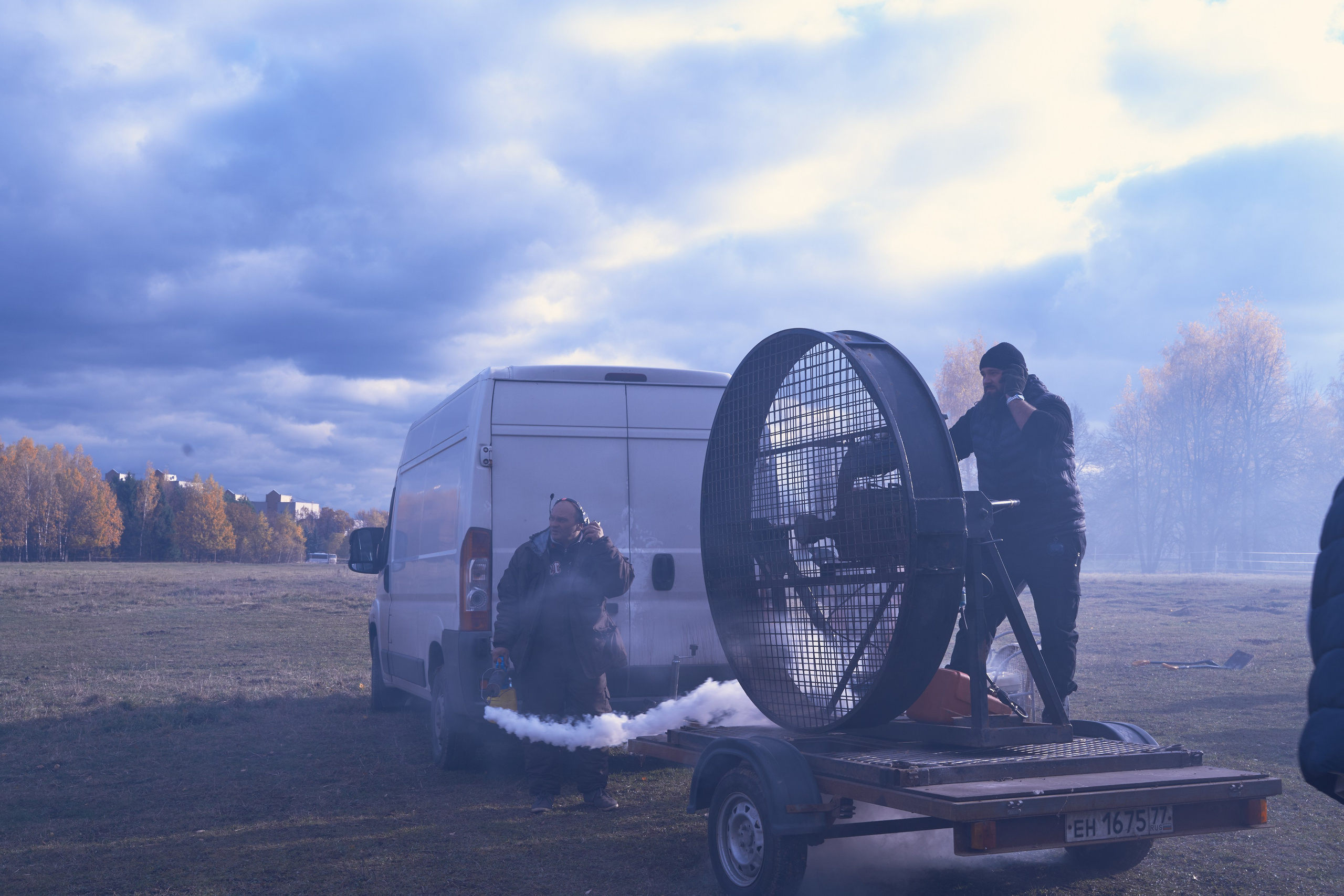 Бекстейдж съемки кино. Krasnopoliophoto