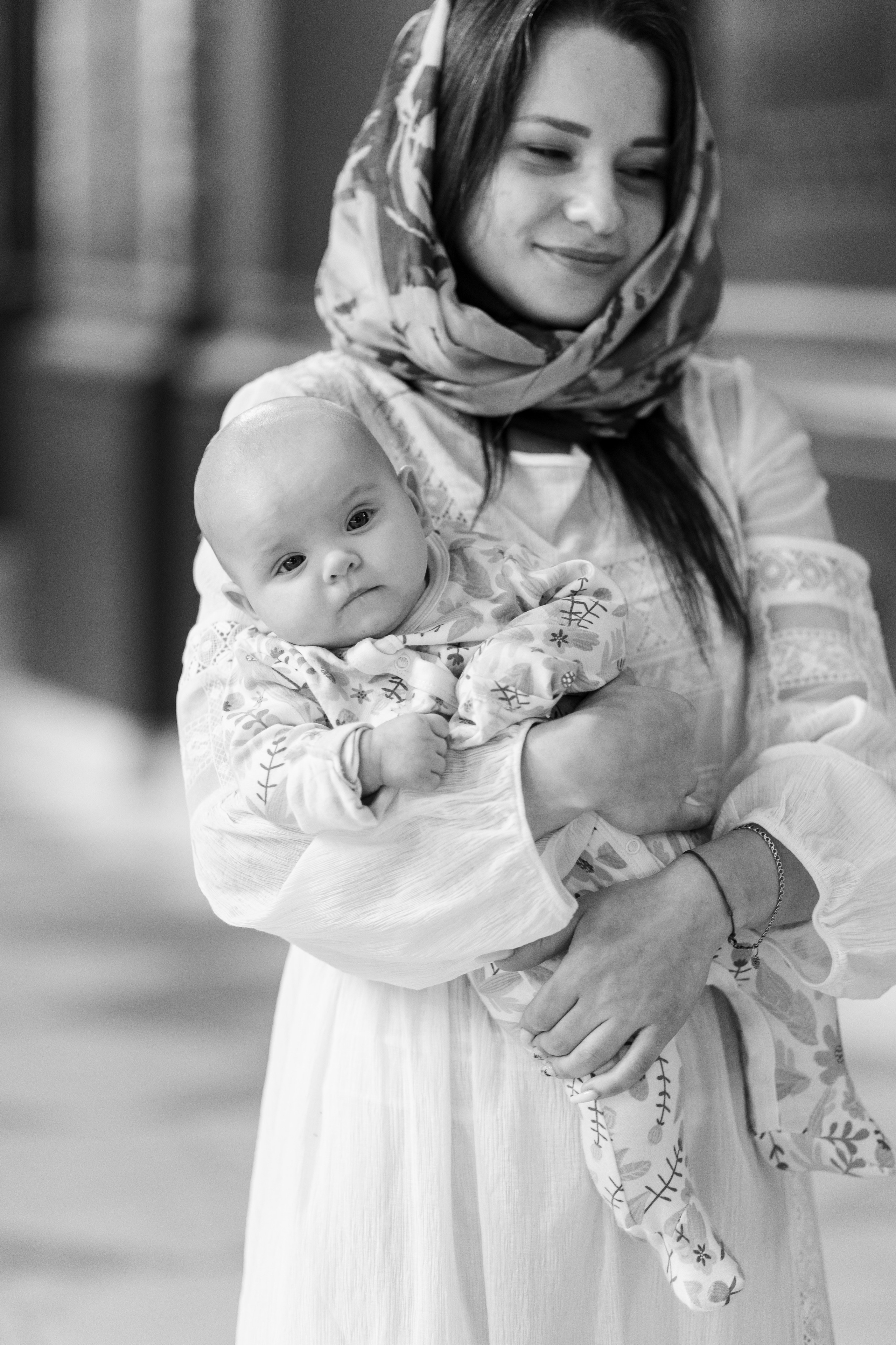 Крещение Миланы в Соборе Вознесения Господня Новочеркасск. Анастасия Безуглова- свадебный фотограф в Таганроге