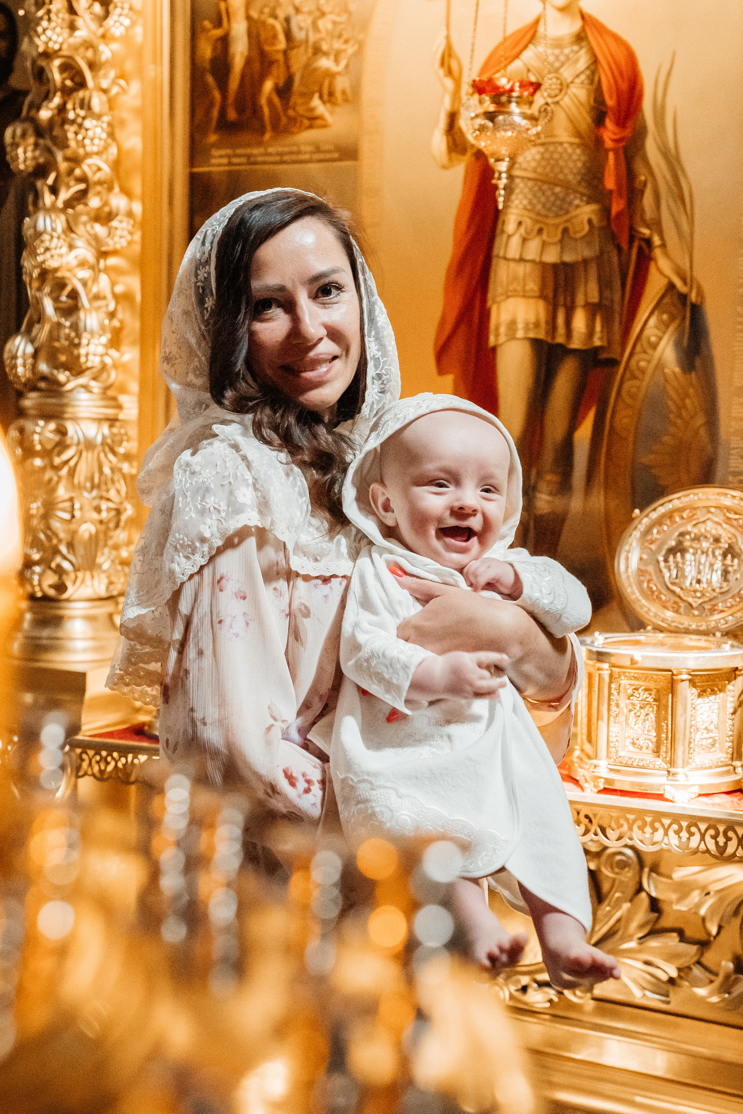 Крещение. Семейный и репортажный фотограф в Москве и МО Денис Бураков