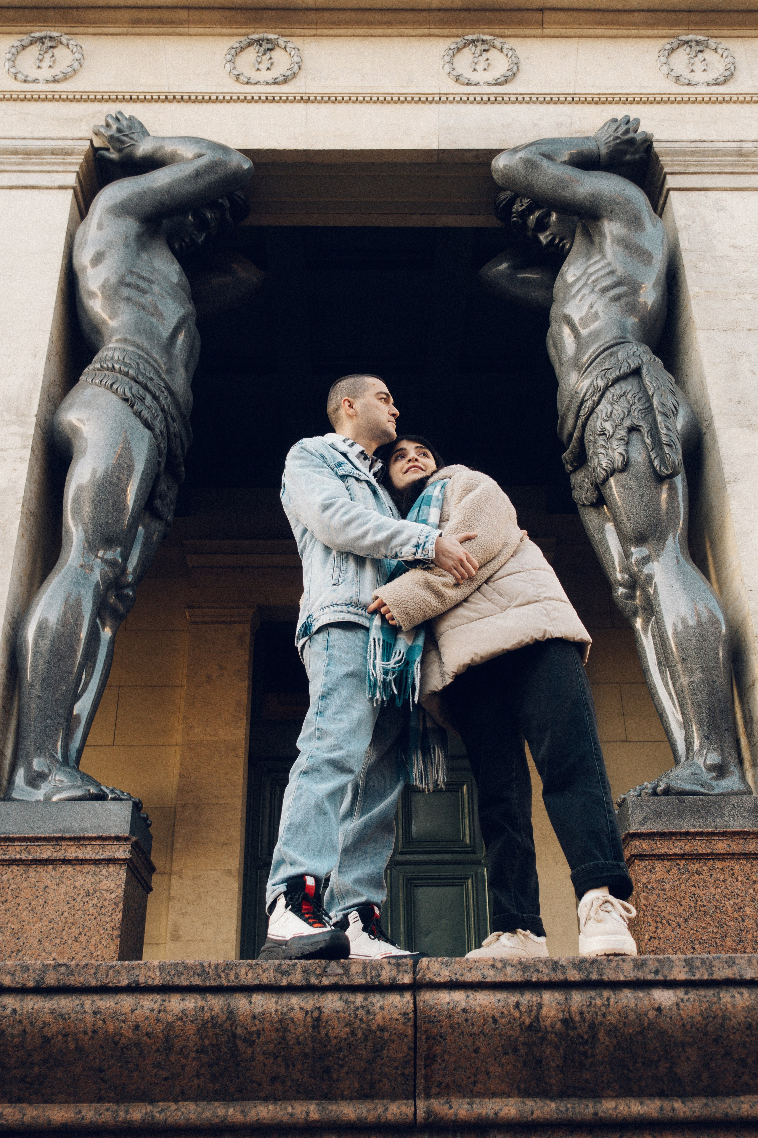 От Дворцовой к Исаакиевскому (зима). Фотограф в Санкт-Петербурге Кристина Брянская