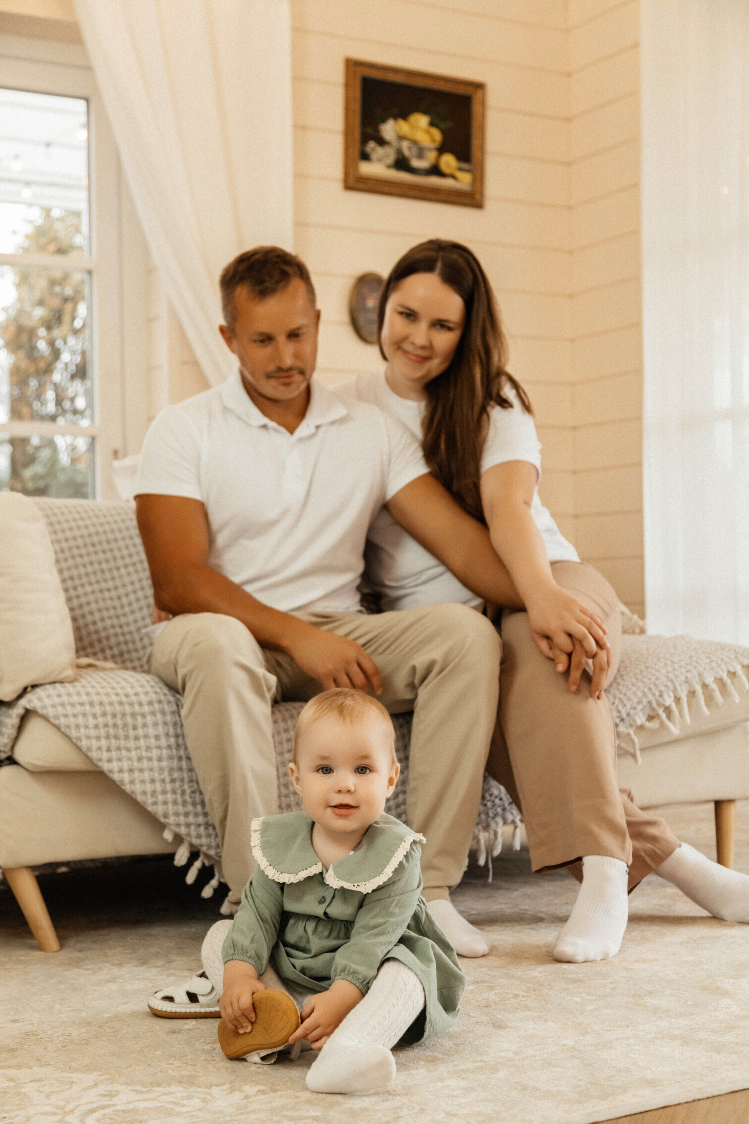 Сонечке 1 годик. Фотограф Ксения Третьякова, Санкт-Петербург