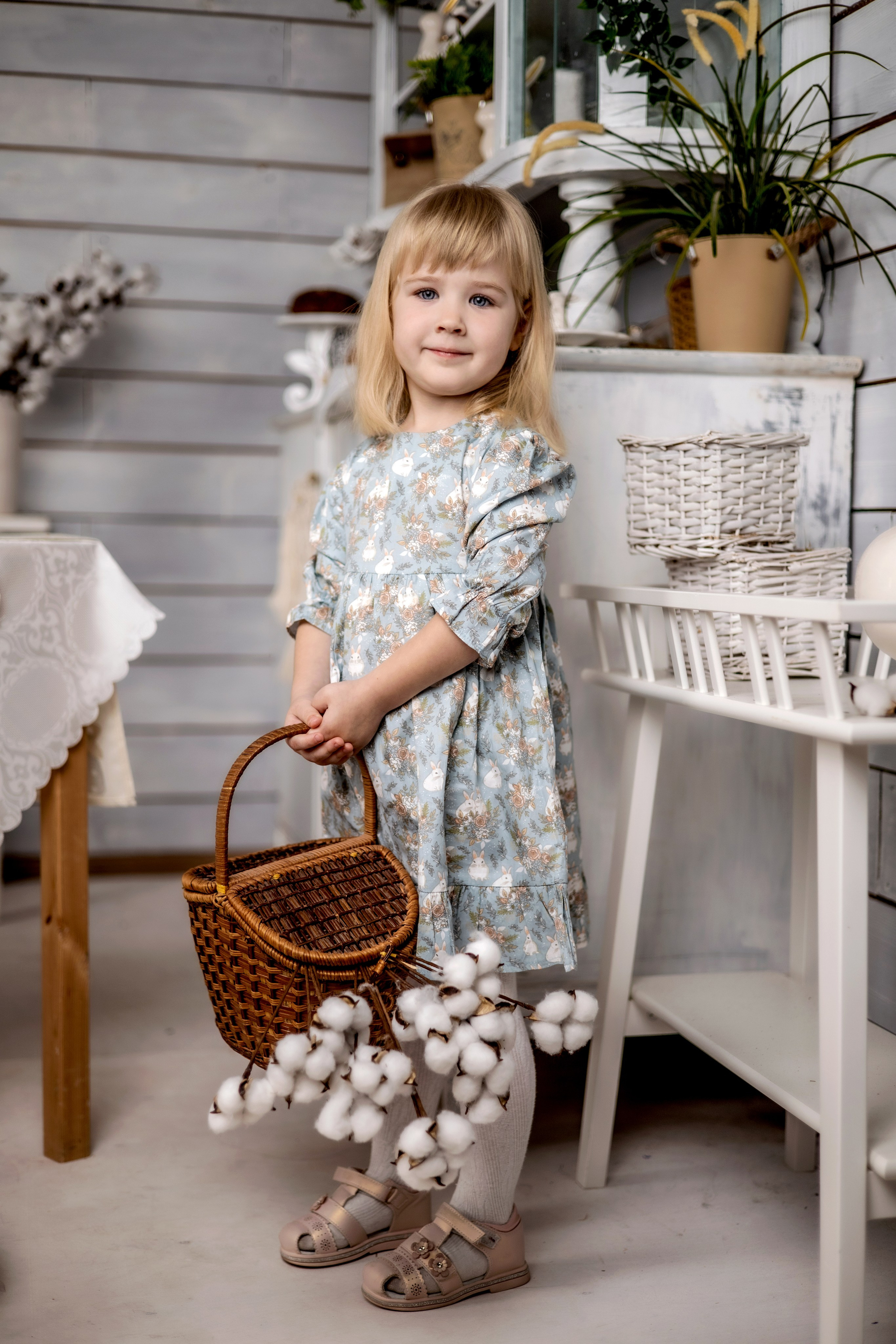 Пасхальный детский фотопроект 2024. Фотограф Надежда Лукьянова