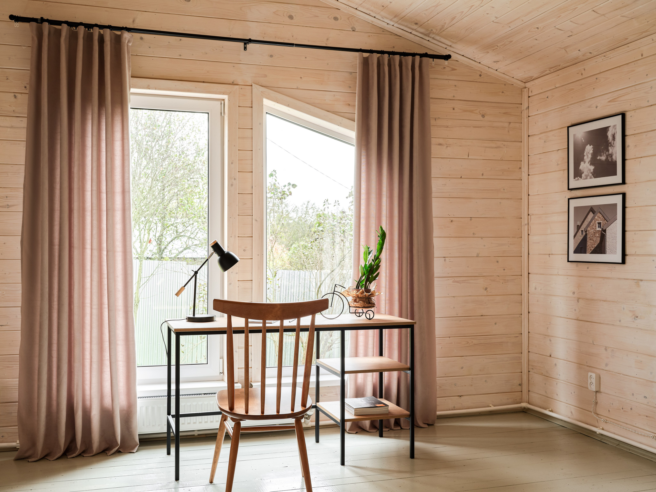 Уютный загородный дом в стиле барнхаус. Интерьерный фотограф Константин Пырьев