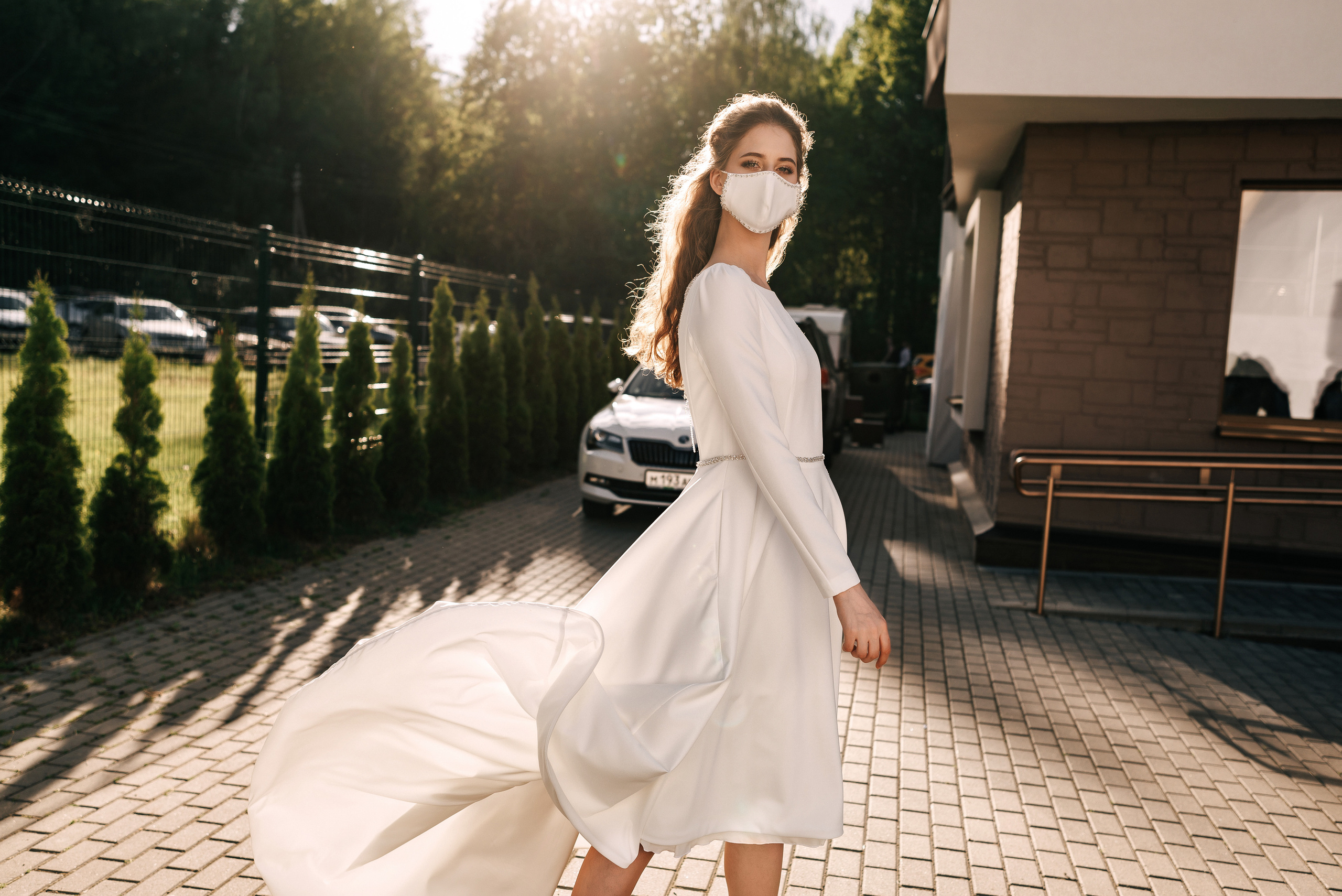 Великолепный показ свадебных платьев свадебного салона-ателье Bonjour. Свадебный салон-ателье Бонжур в Минске Bonjour