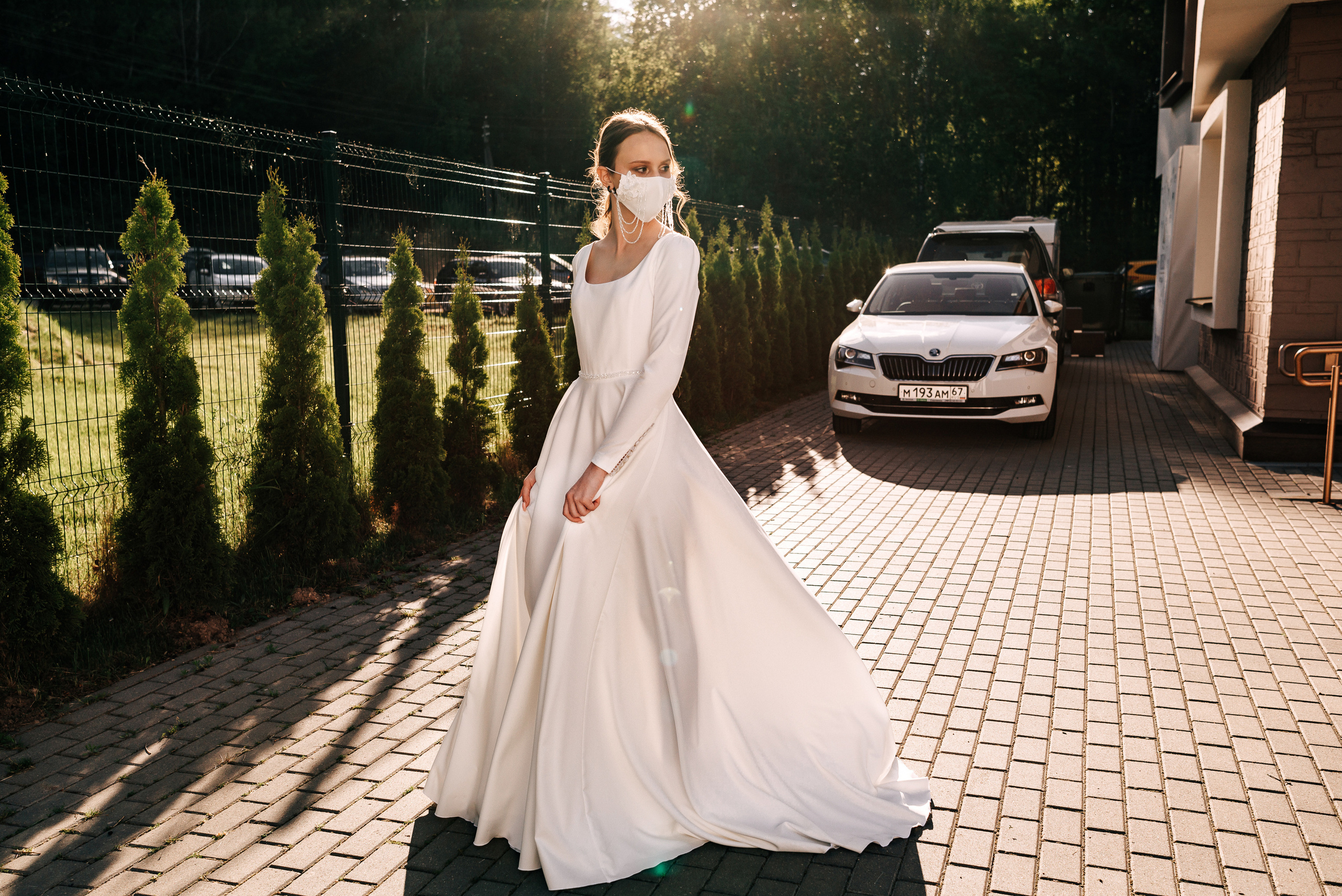 Великолепный показ свадебных платьев свадебного салона-ателье Bonjour. Свадебный салон-ателье Бонжур в Минске Bonjour