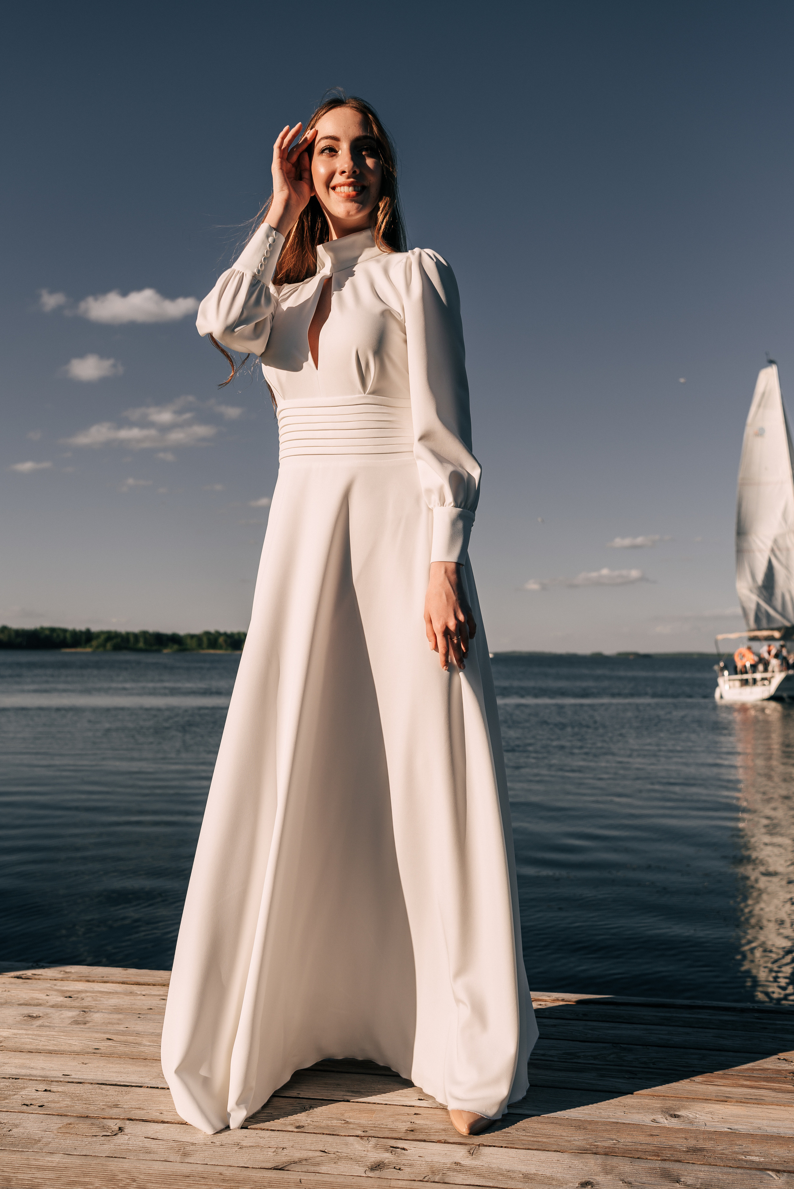 Великолепный показ свадебных платьев свадебного салона-ателье Bonjour. Свадебный салон-ателье Бонжур в Минске Bonjour