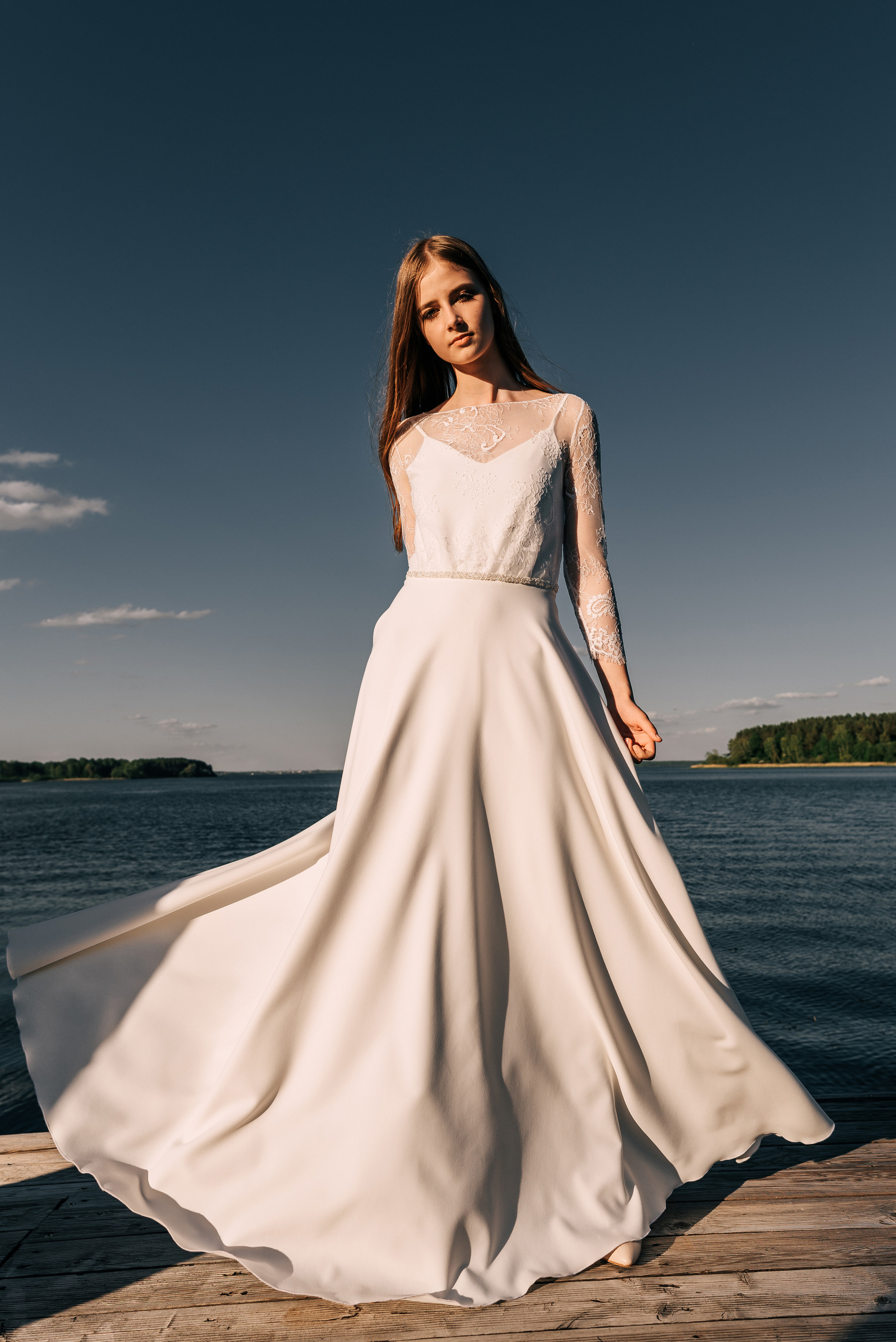 Великолепный показ свадебных платьев свадебного салона-ателье Bonjour. Свадебный салон-ателье Бонжур в Минске Bonjour