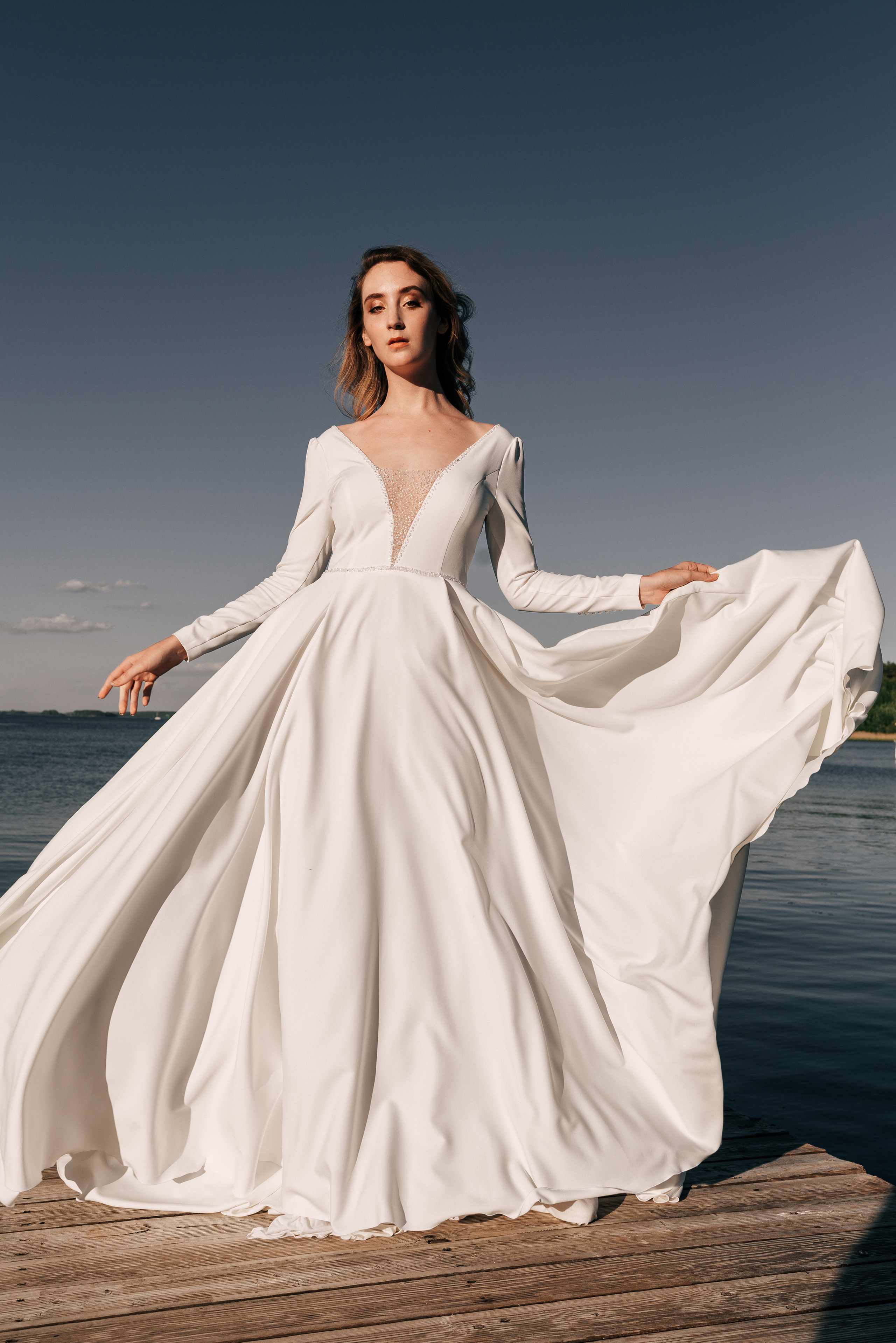 Великолепный показ свадебных платьев свадебного салона-ателье Bonjour. Свадебный салон-ателье Бонжур в Минске Bonjour