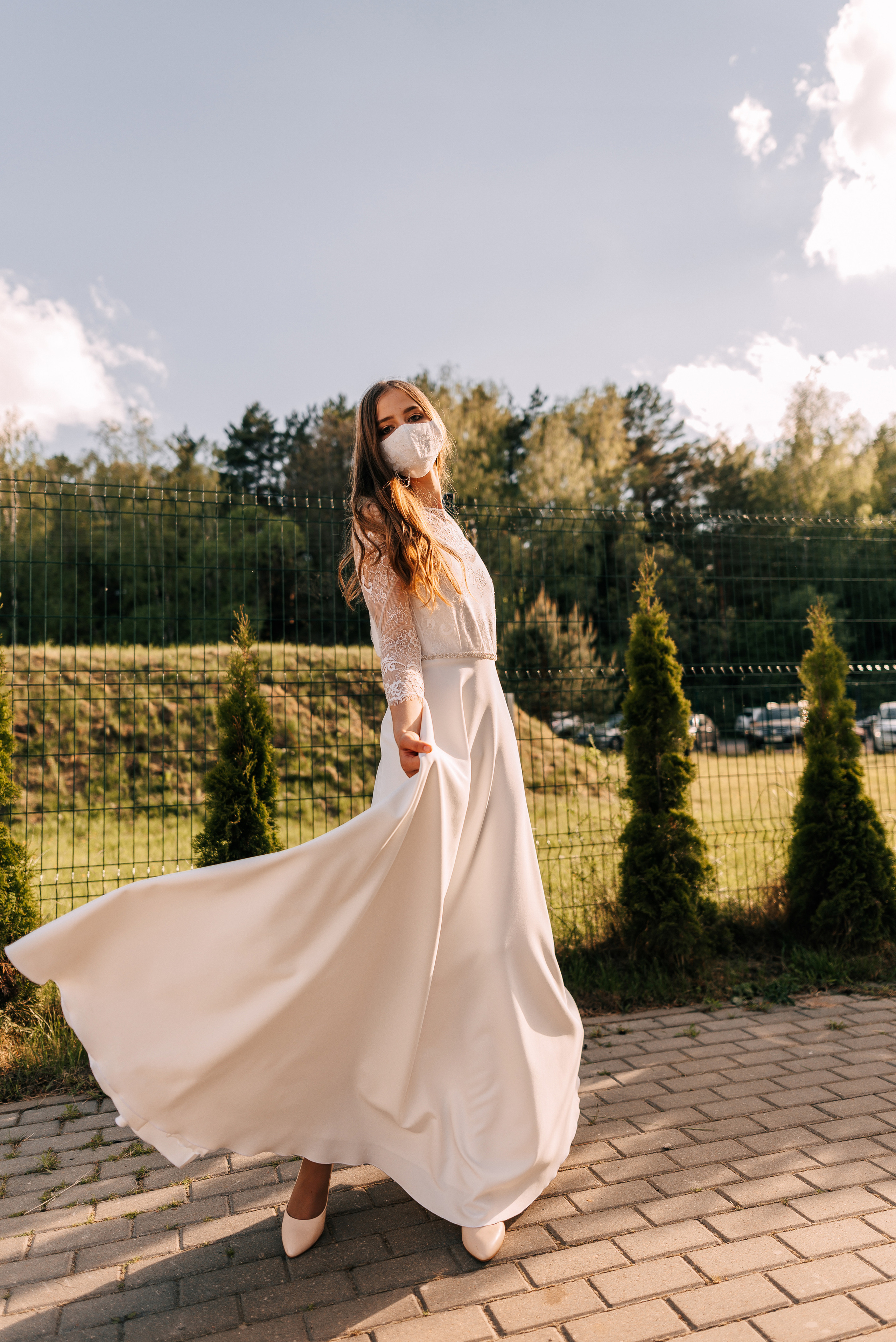 Великолепный показ свадебных платьев свадебного салона-ателье Bonjour. Свадебный салон-ателье Бонжур в Минске Bonjour