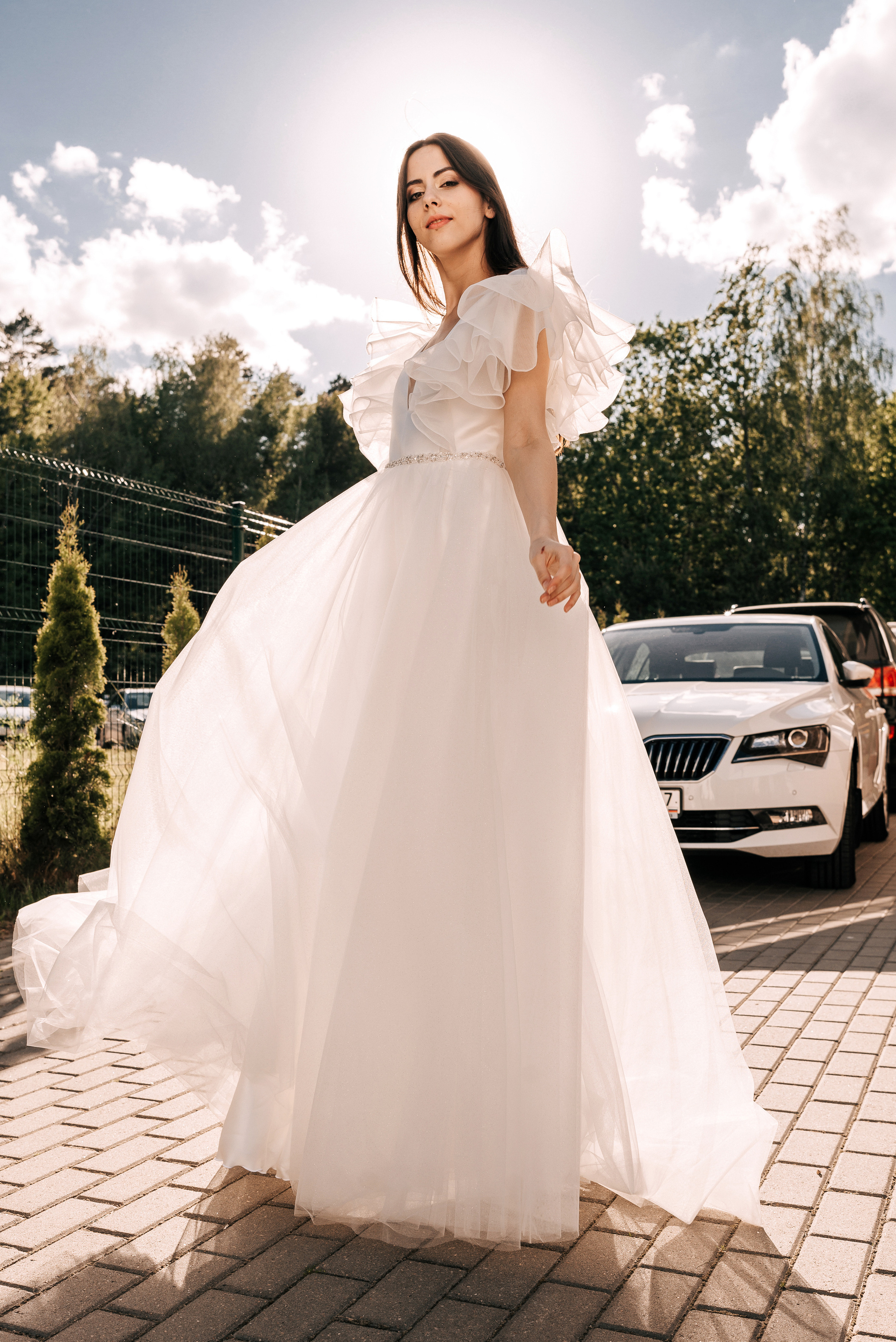 Великолепный показ свадебных платьев свадебного салона-ателье Bonjour. Свадебный салон-ателье Бонжур в Минске Bonjour