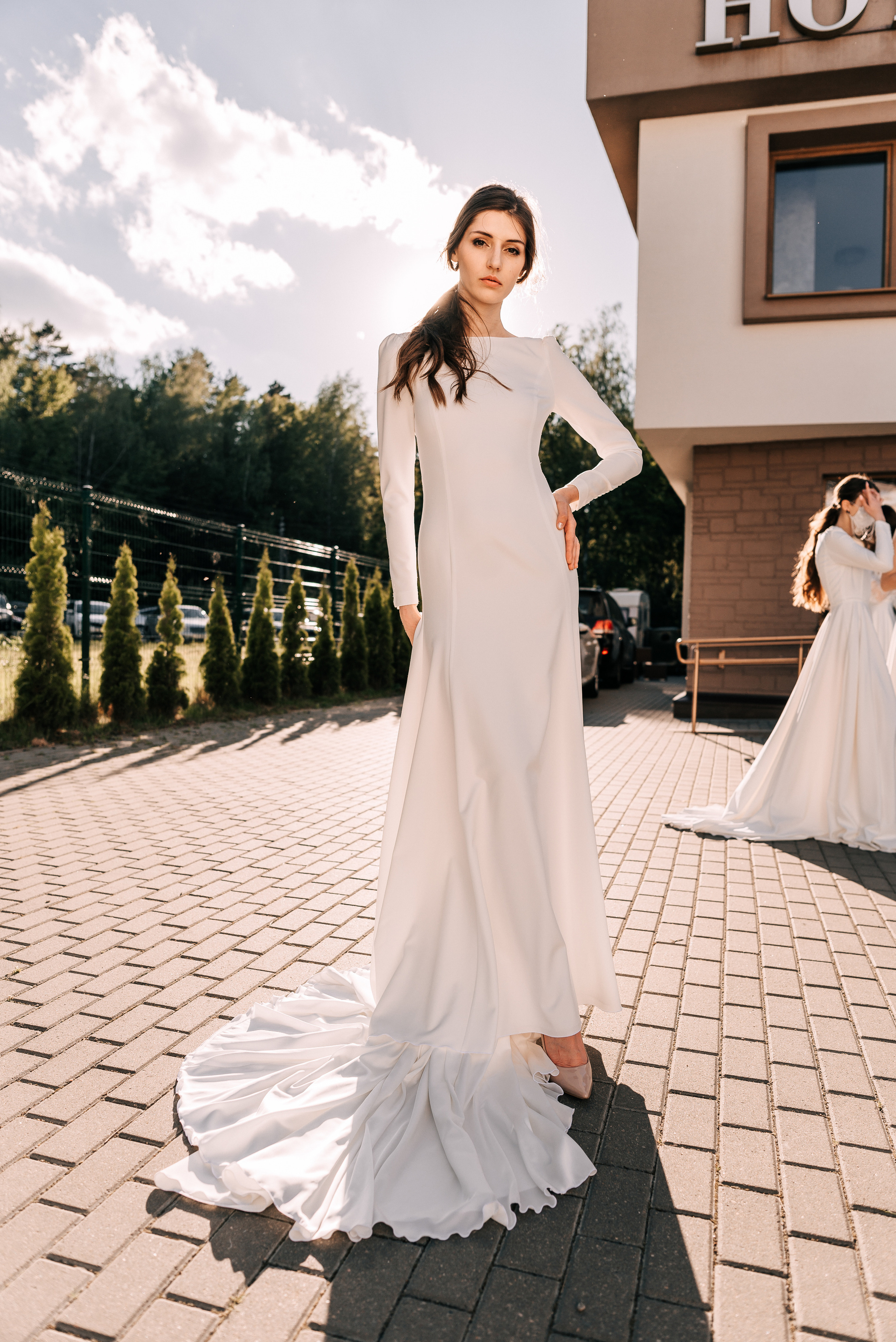 Великолепный показ свадебных платьев свадебного салона-ателье Bonjour. Свадебный салон-ателье Бонжур в Минске Bonjour