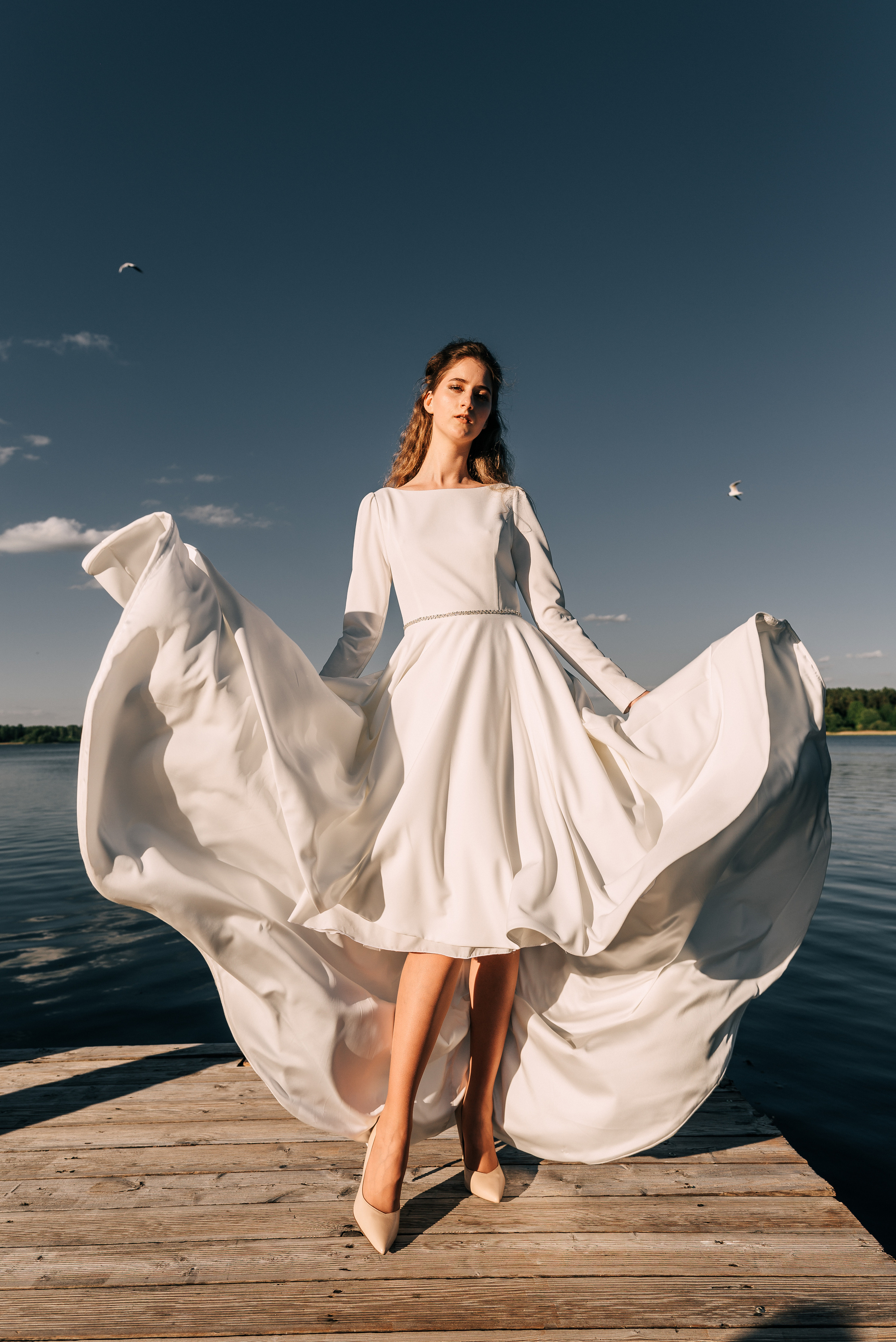 Великолепный показ свадебных платьев свадебного салона-ателье Bonjour. Свадебный салон-ателье Бонжур в Минске Bonjour