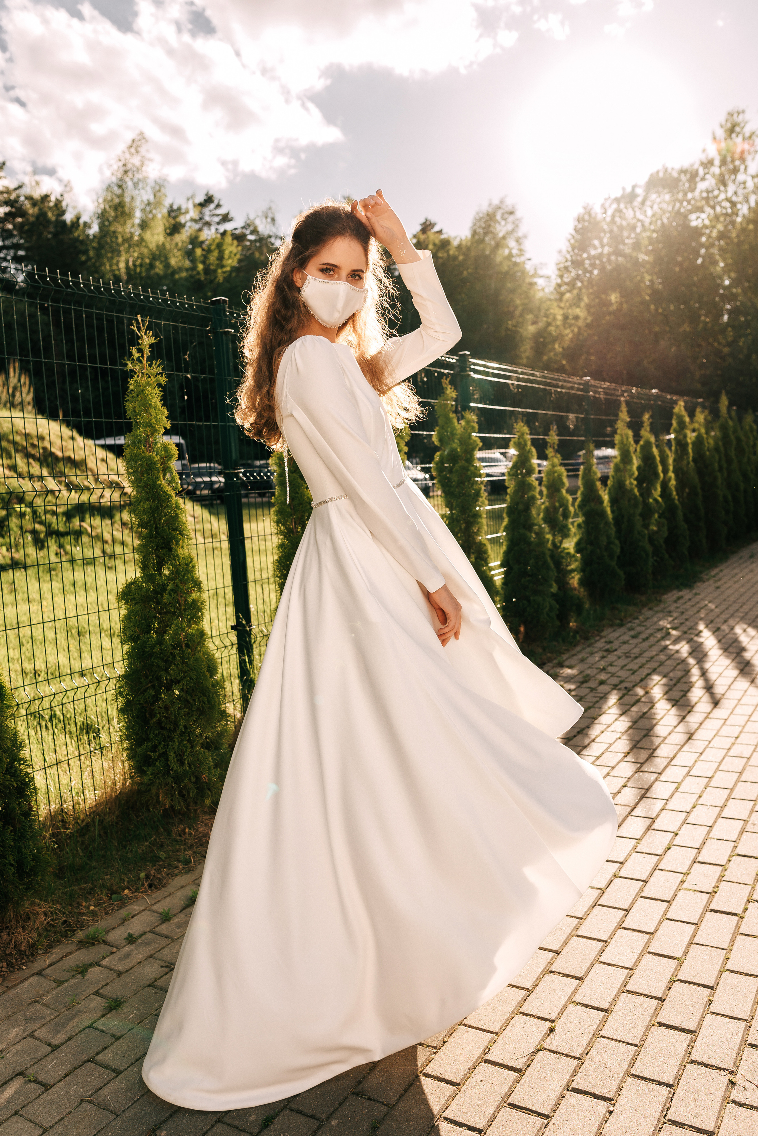 Великолепный показ свадебных платьев свадебного салона-ателье Bonjour. Свадебный салон-ателье Бонжур в Минске Bonjour