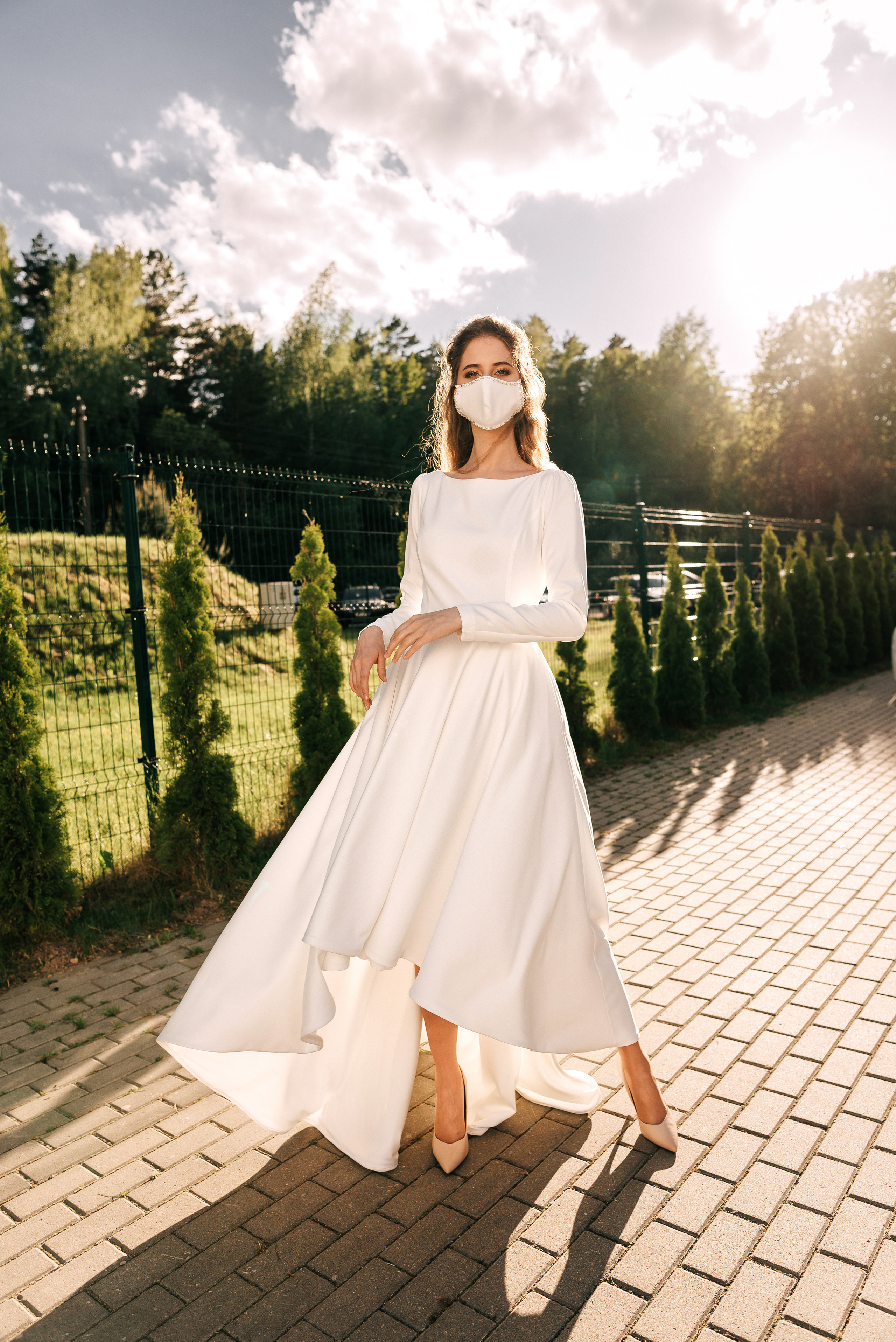 Великолепный показ свадебных платьев свадебного салона-ателье Bonjour. Свадебный салон-ателье Бонжур в Минске Bonjour