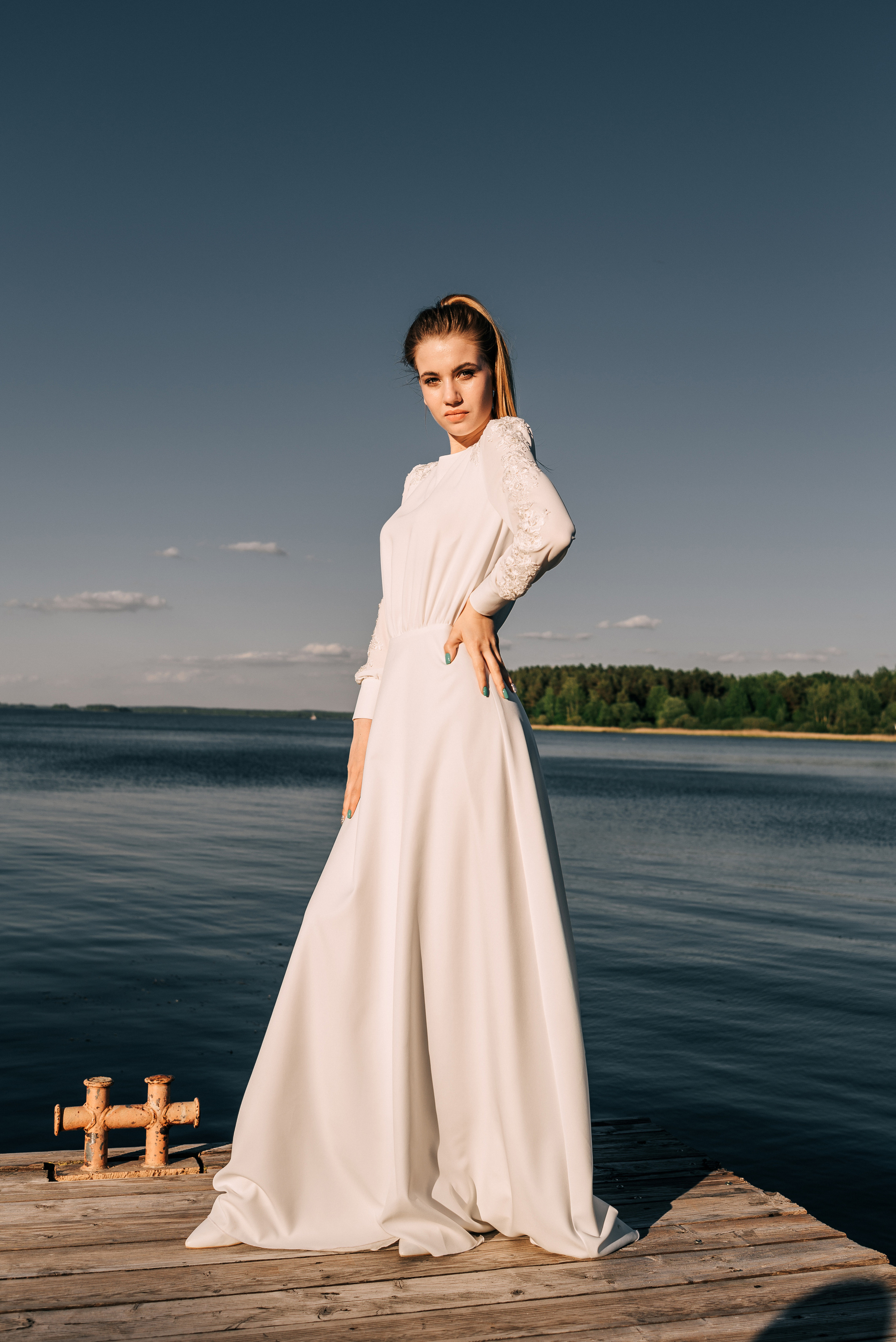 Великолепный показ свадебных платьев свадебного салона-ателье Bonjour. Свадебный салон-ателье Бонжур в Минске Bonjour