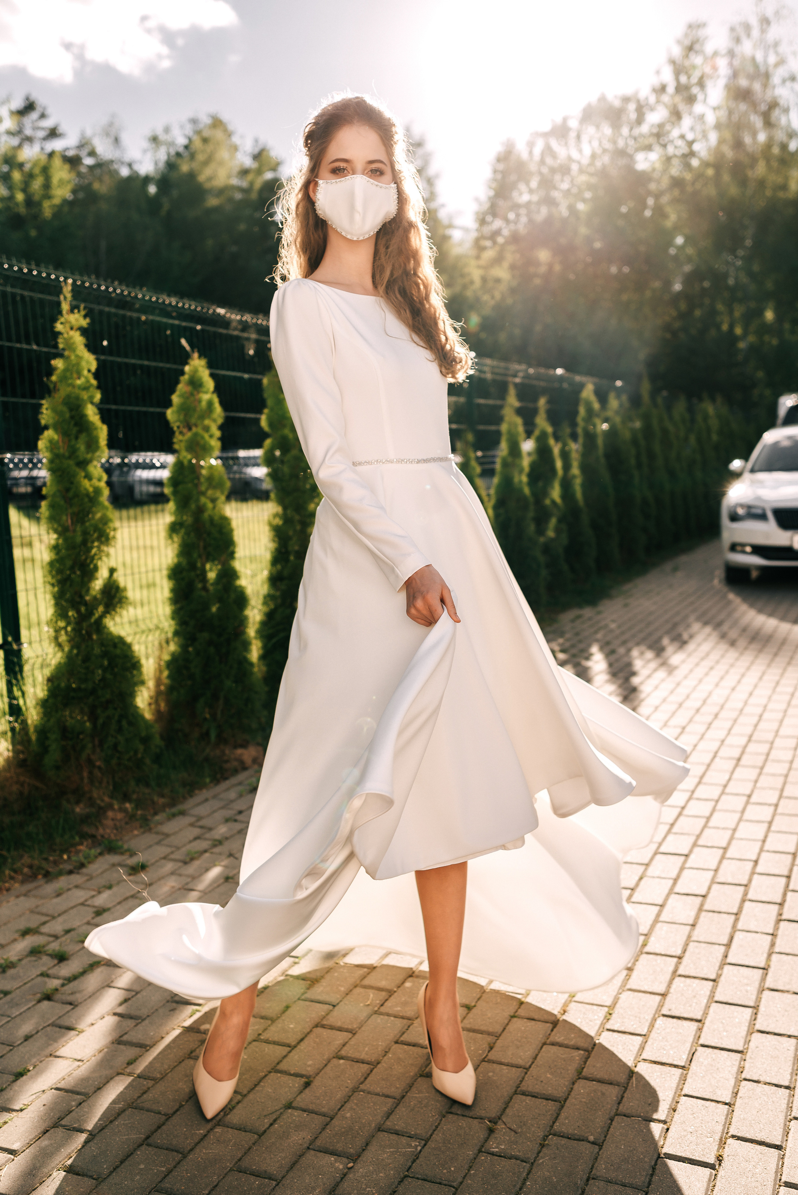 Великолепный показ свадебных платьев свадебного салона-ателье Bonjour. Свадебный салон-ателье Бонжур в Минске Bonjour