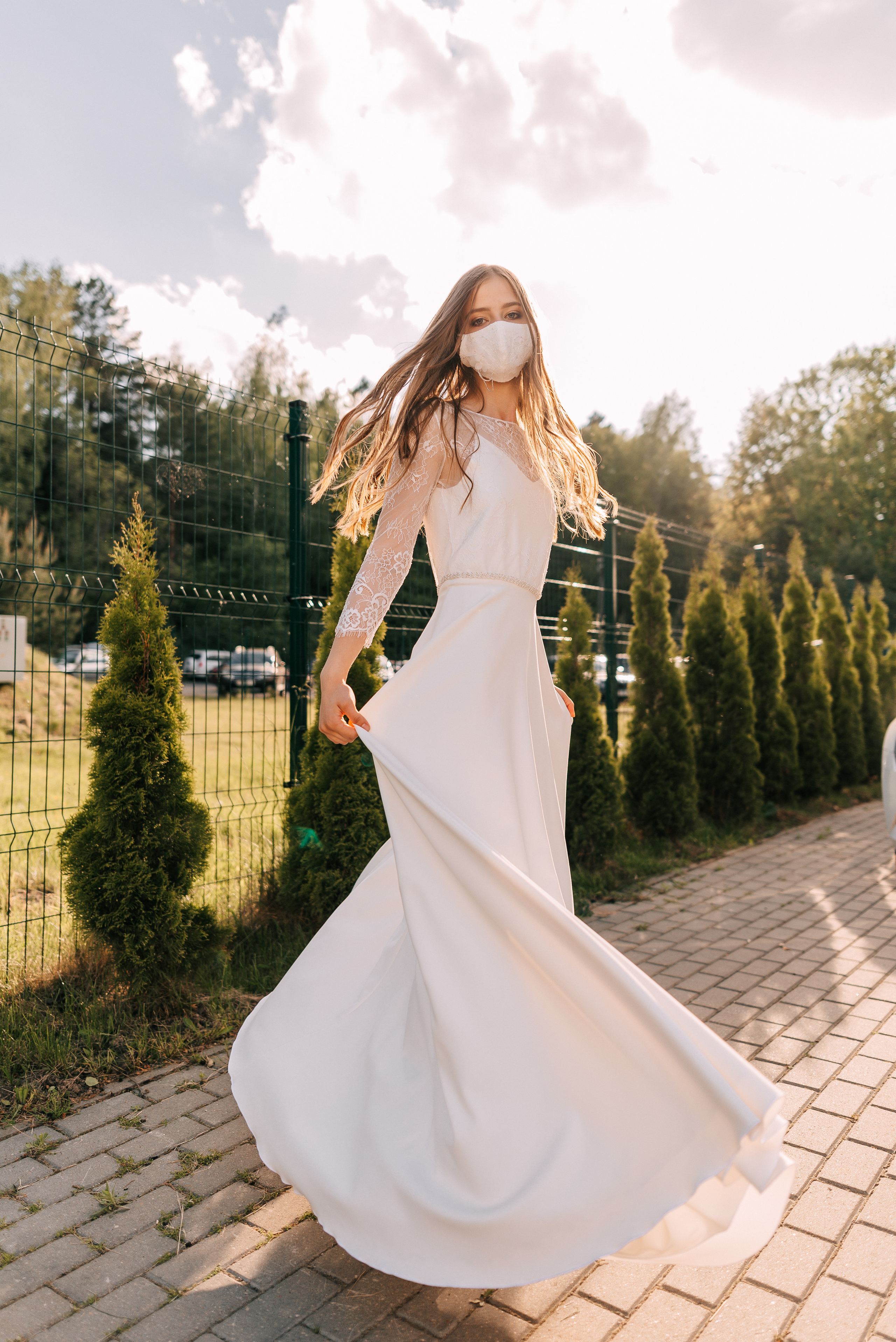 Великолепный показ свадебных платьев свадебного салона-ателье Bonjour. Свадебный салон-ателье Бонжур в Минске Bonjour